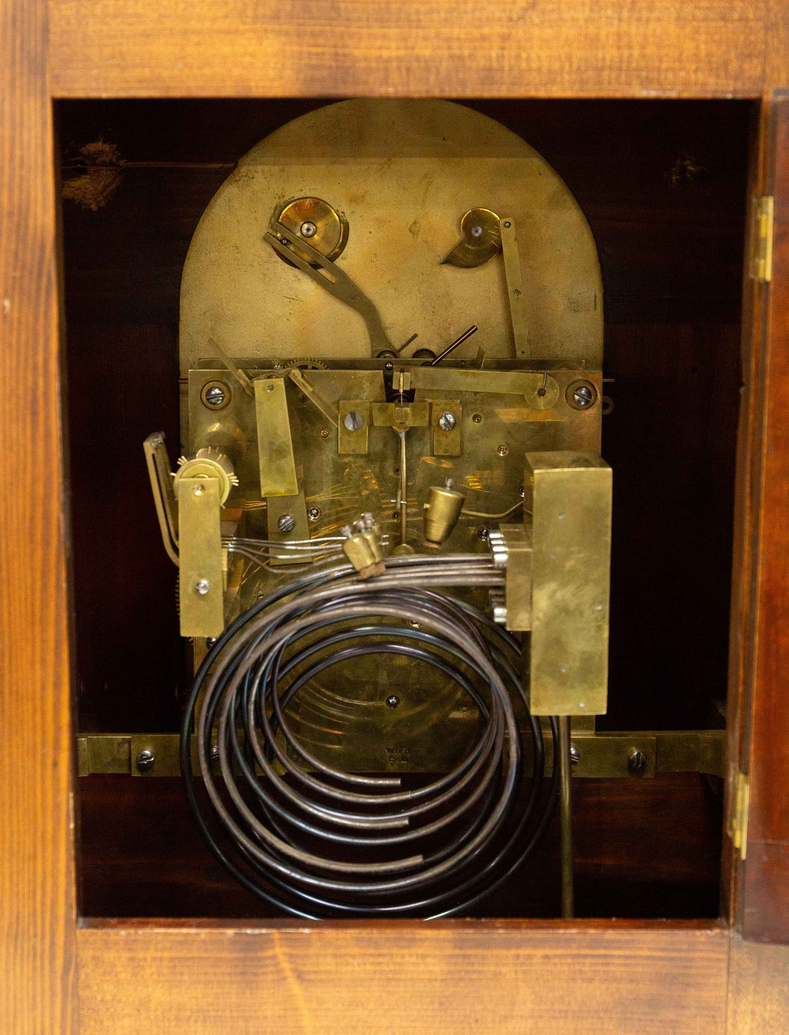 Winterhalder & Hoffmeier Chime Bracket Clock. - 6