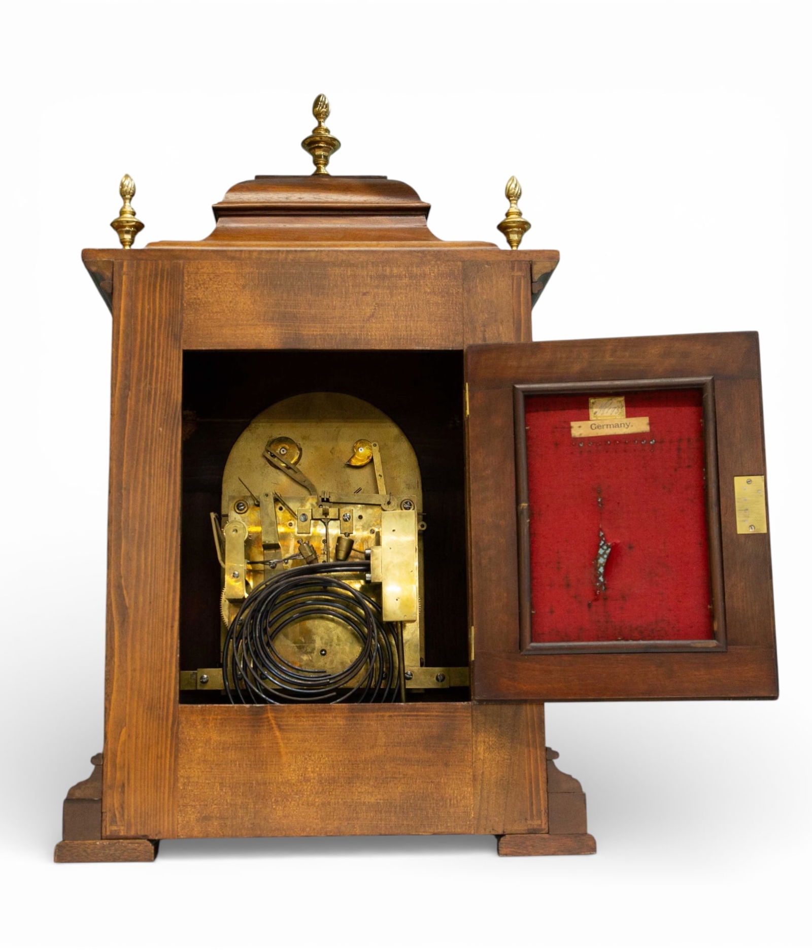 Winterhalder & Hoffmeier Chime Bracket Clock. - 7