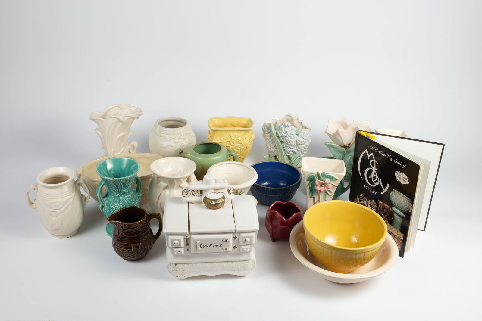 Lot of McCoy and Other Vintage Pottery. (1 of 12)