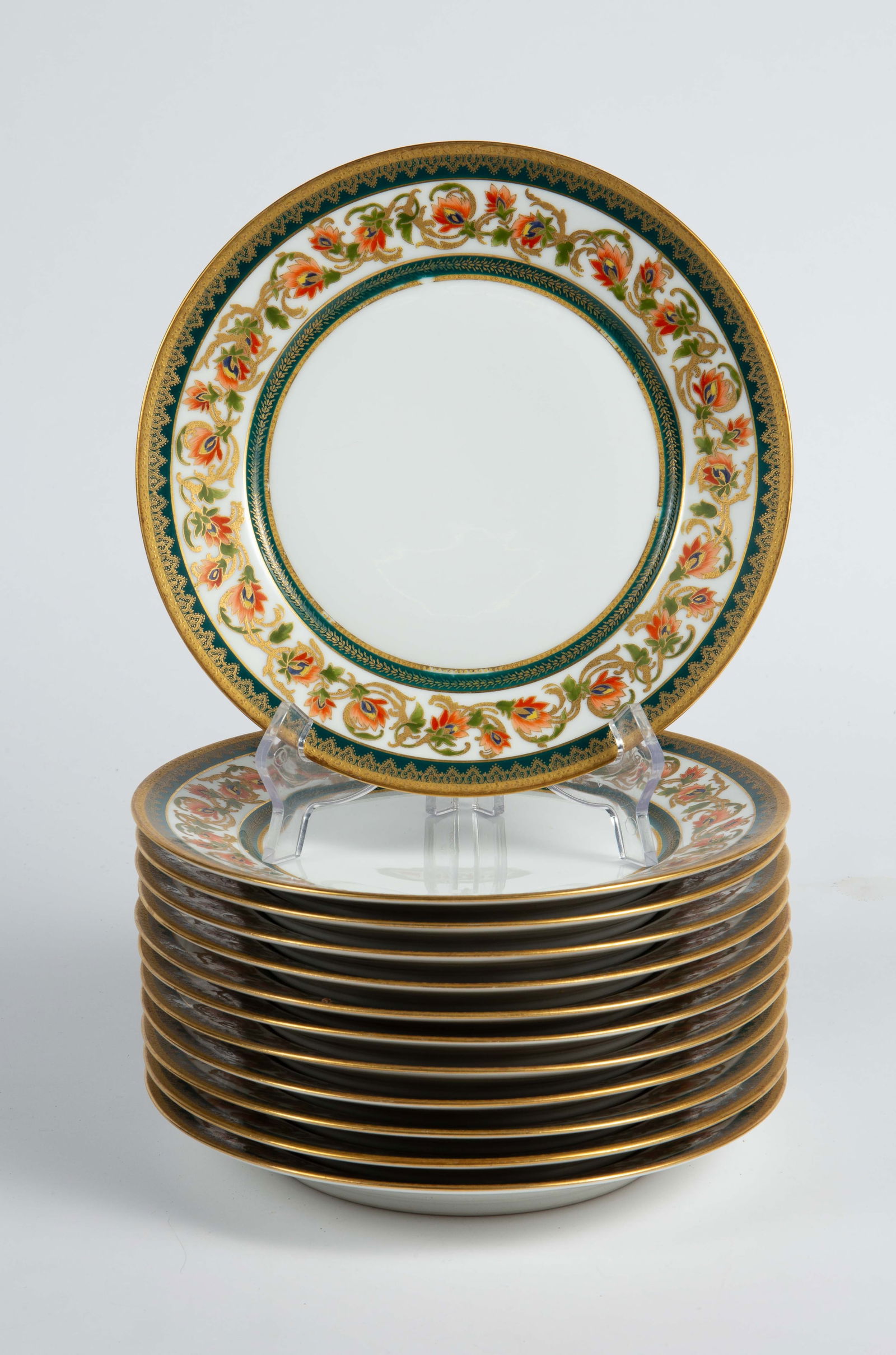 12 Haviland Limoges Luncheon Plates (1 of 7)