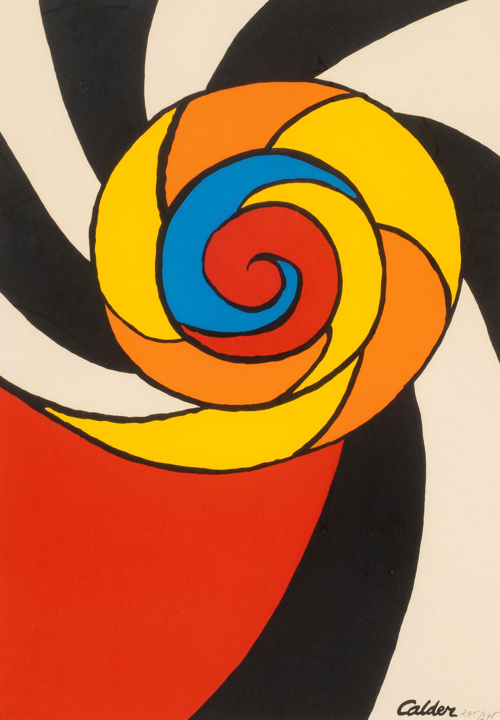 Le Turban, LE Lithograph After Alexander Calder. (1 of 5)