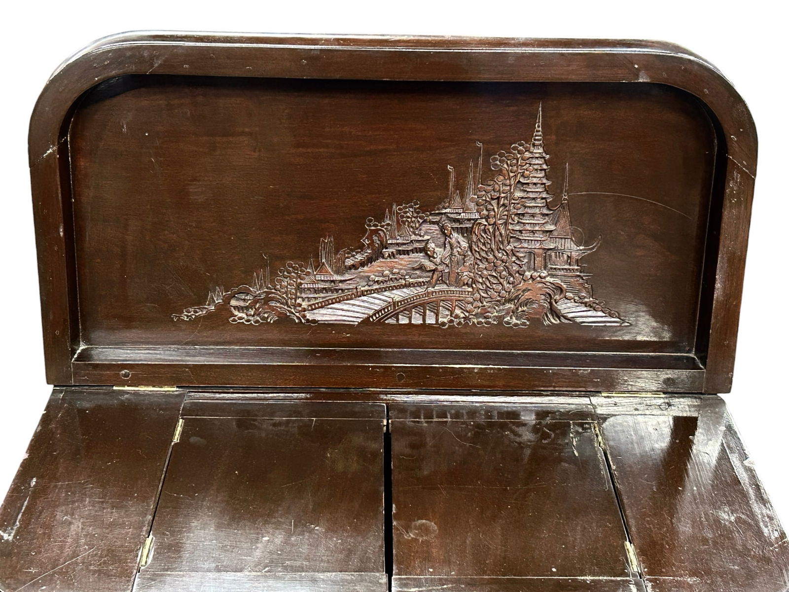 Carved Asian Bar. - 11