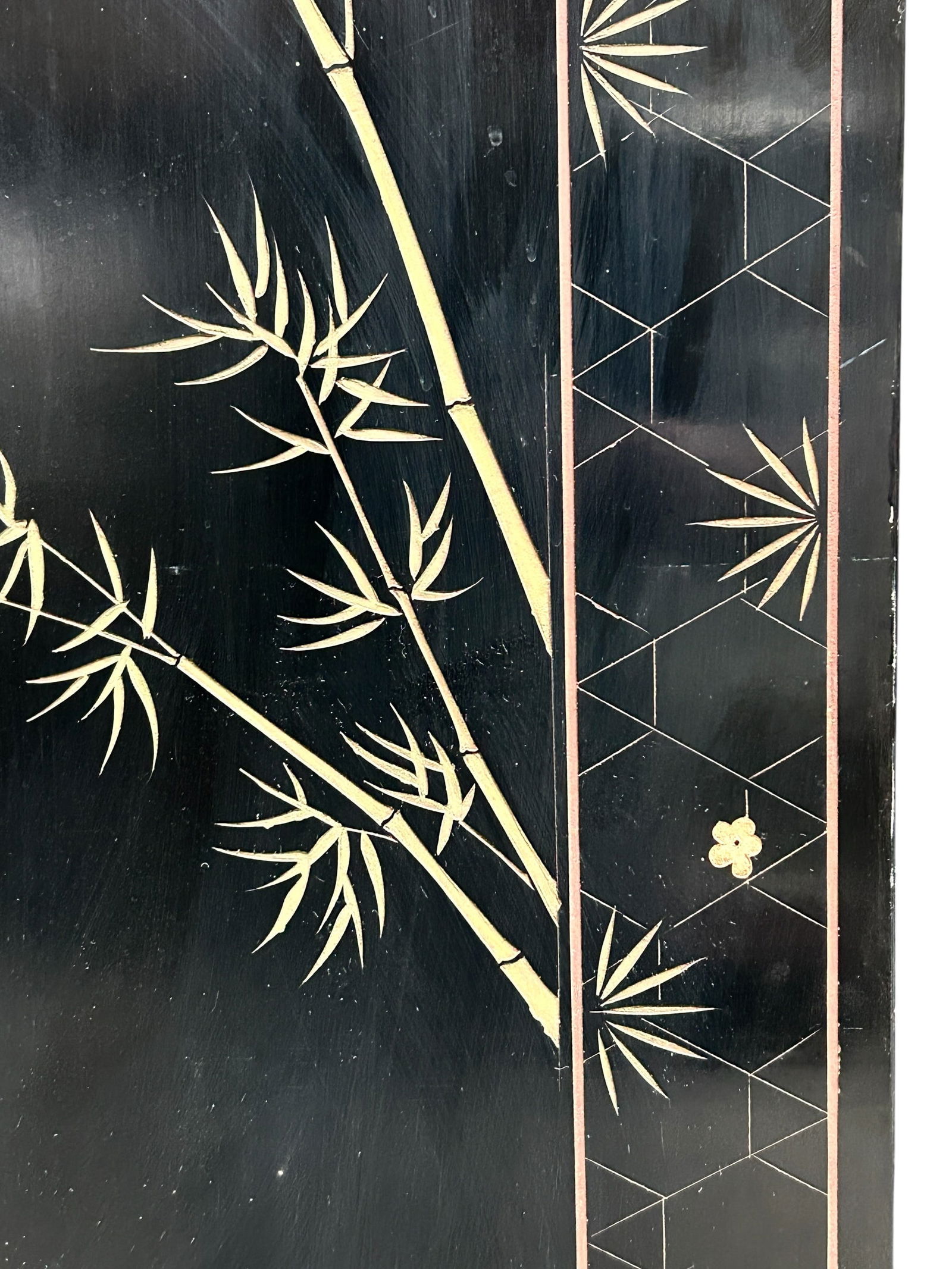 Four-Panel Asian Screen. - 10