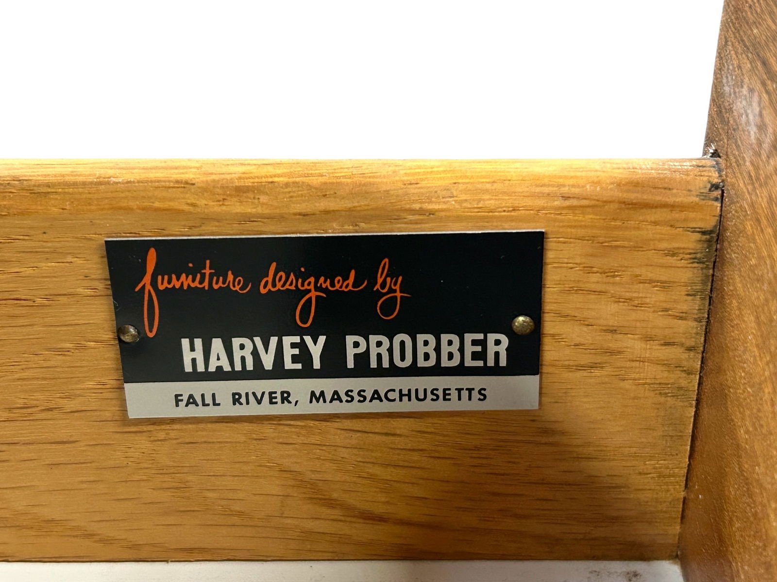 Harvey Probber Table with Stone Top. - 2