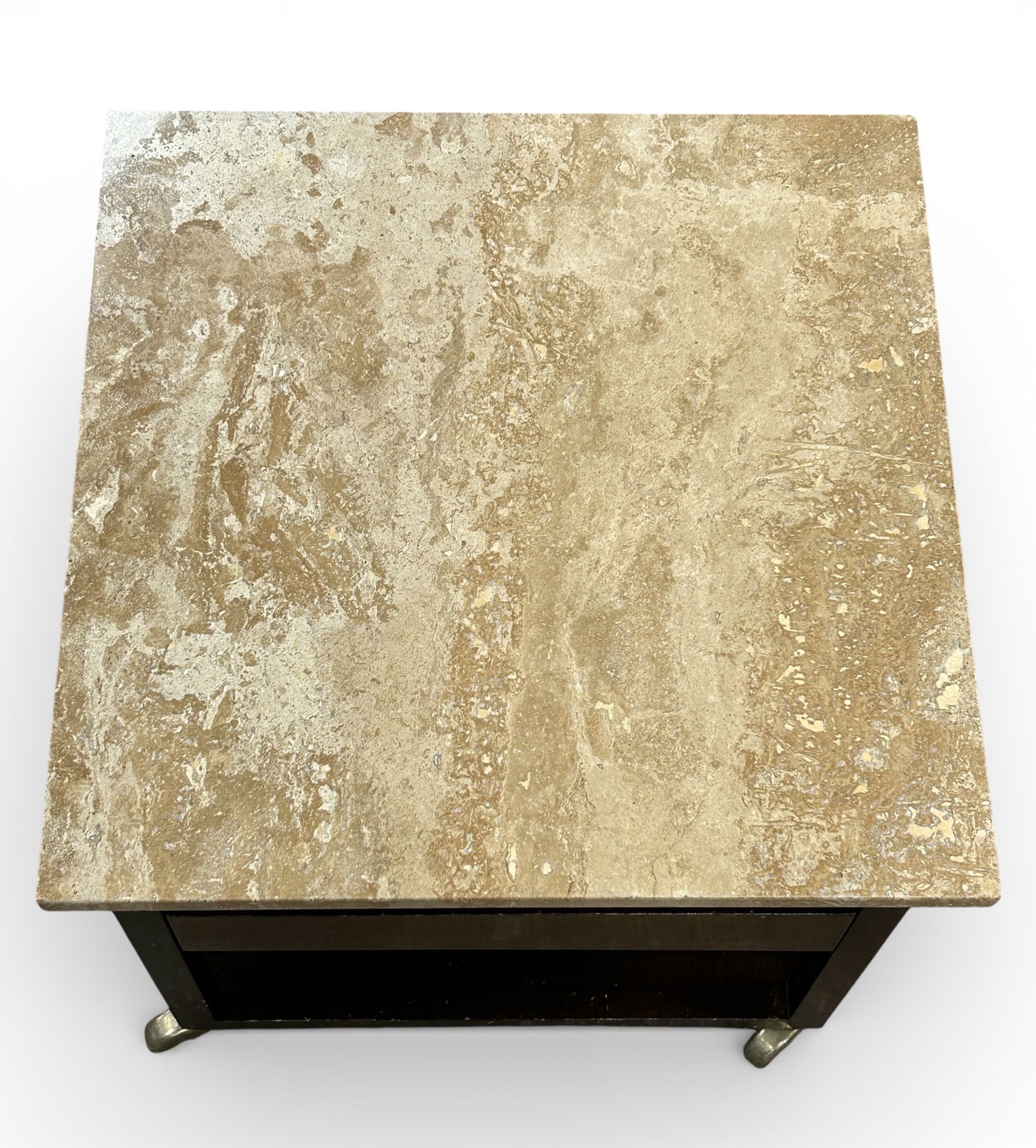 Harvey Probber Table with Stone Top. - 4