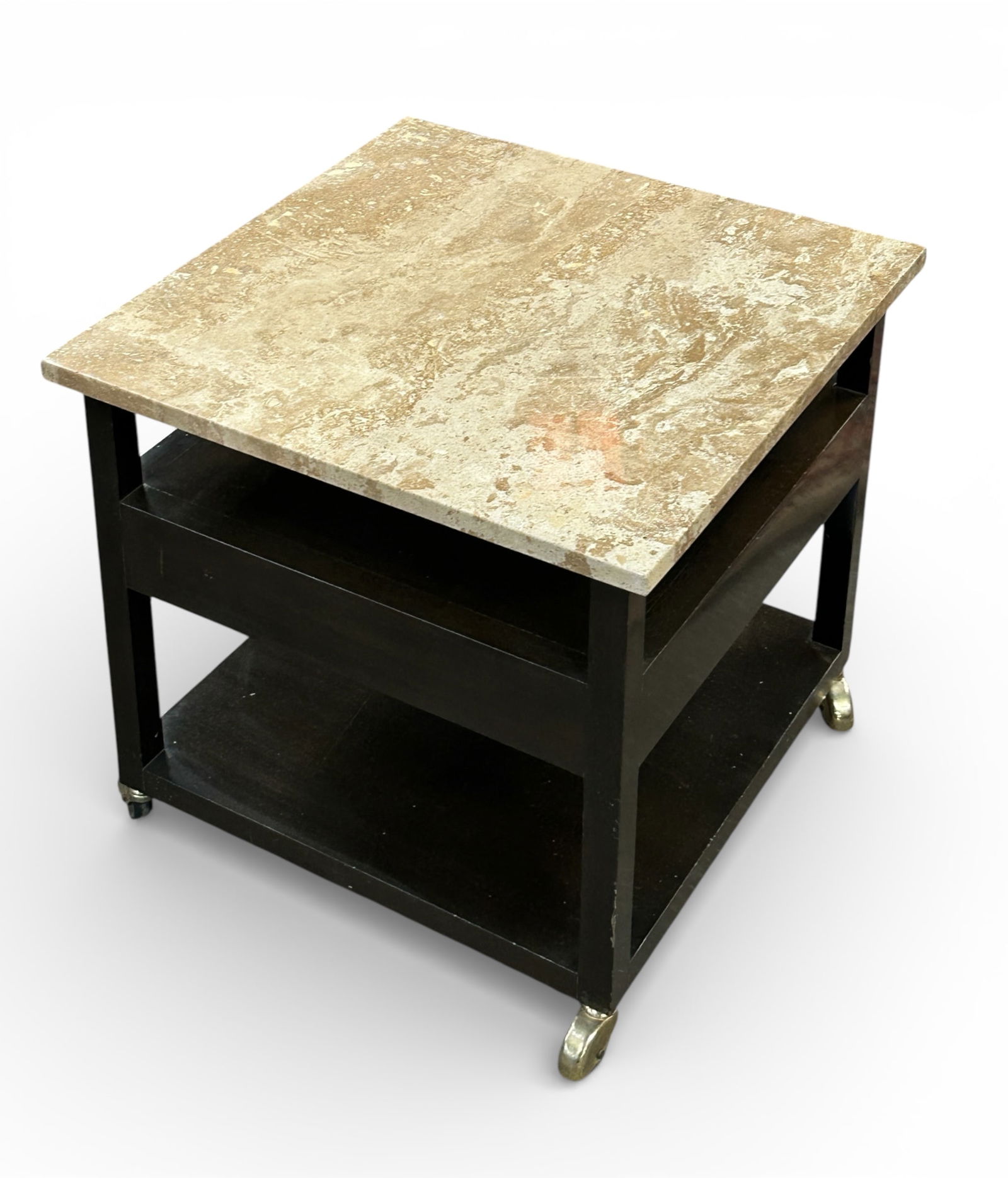 Harvey Probber Table with Stone Top. - 6