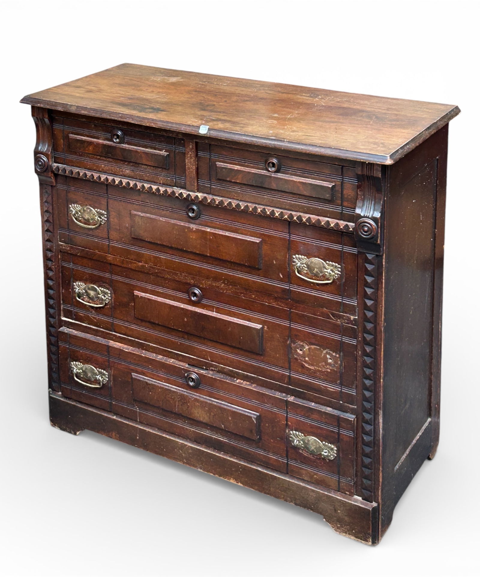 Eastlake Victorian Chest. (1 of 4)