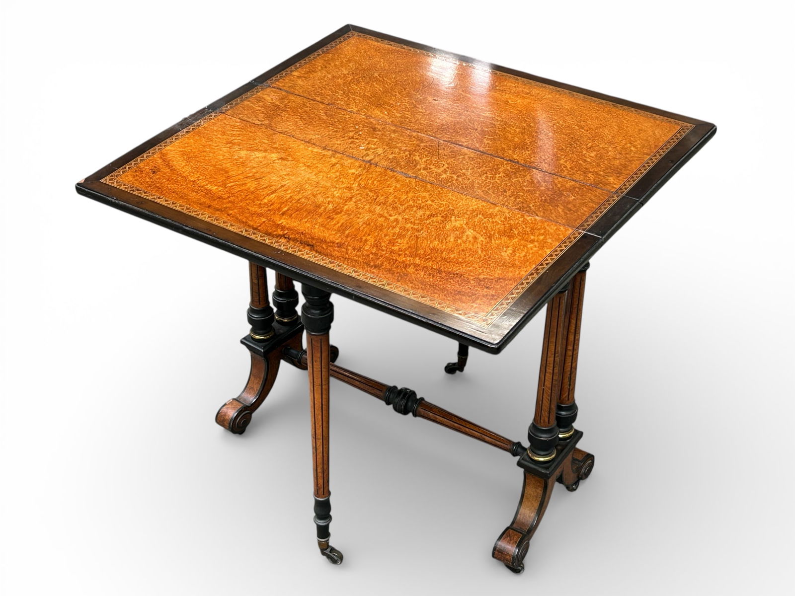Antique Victorian Sutherland Table. - 2
