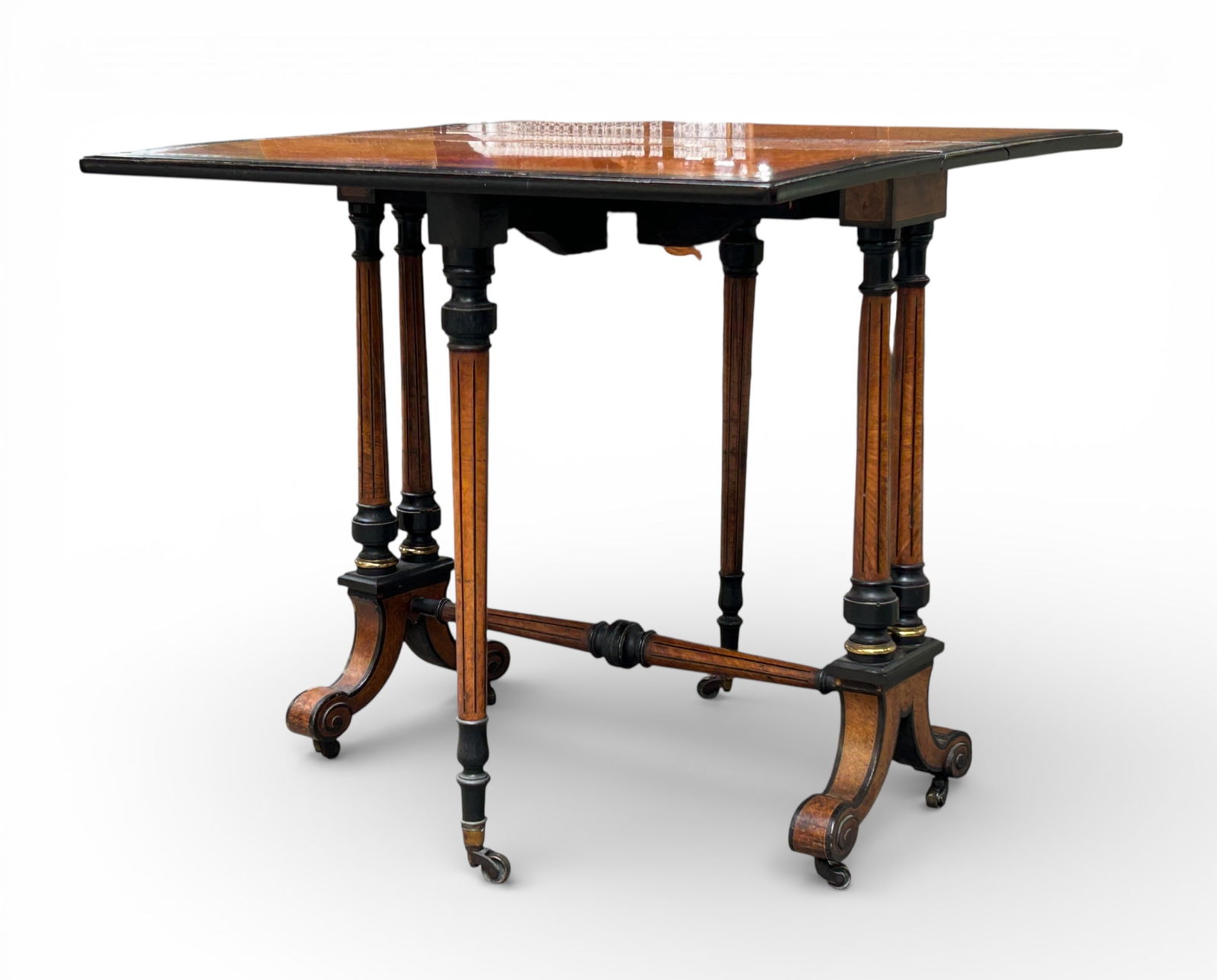 Antique Victorian Sutherland Table. - 7