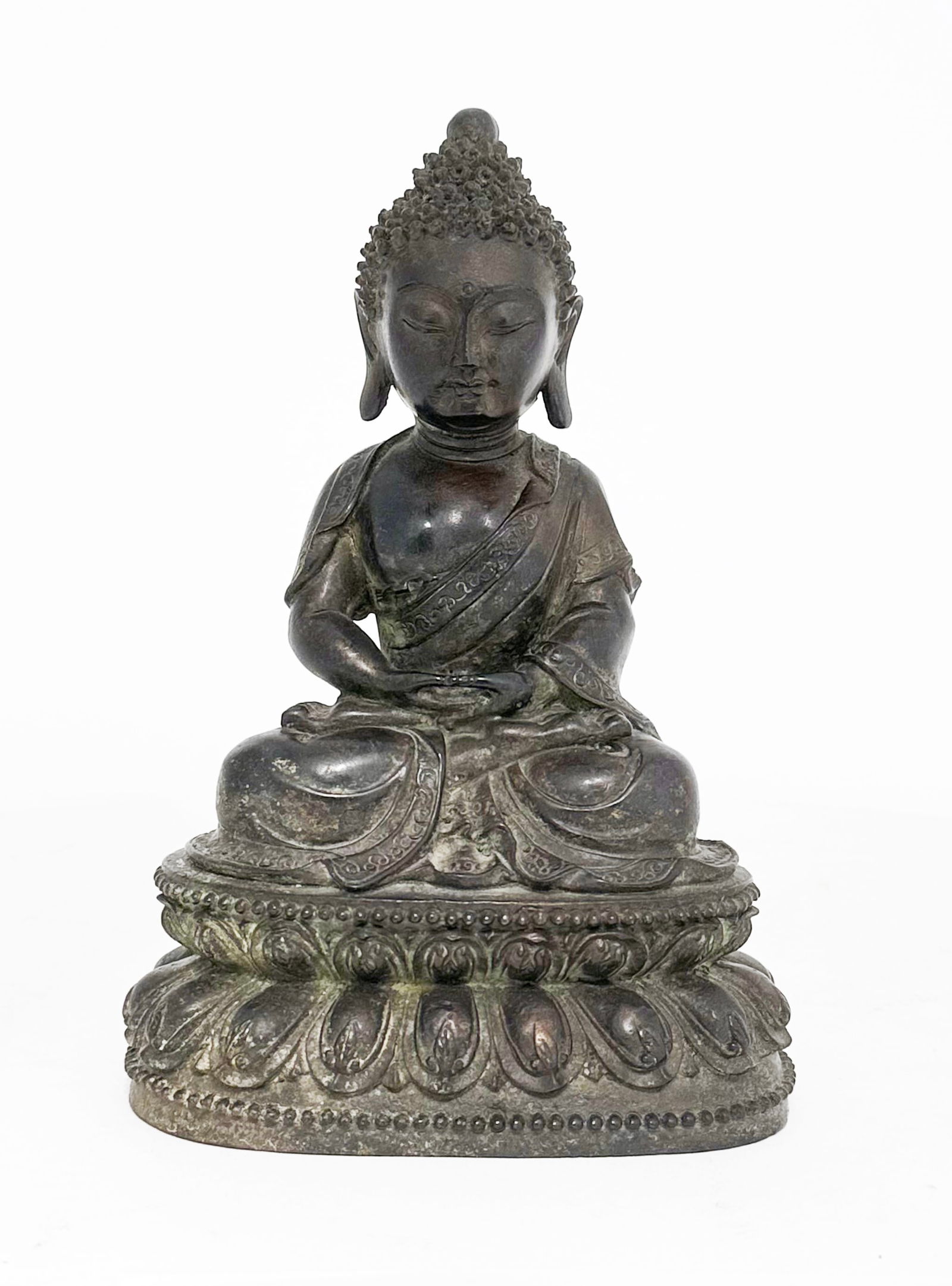 Fine 20th Century Bronze Buddha Figure. (1 of 4)