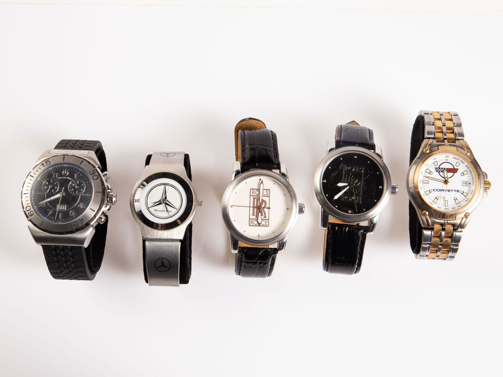 5 Watches - Rolls Royce, Mercedes Benz Chrono (1 of 11)