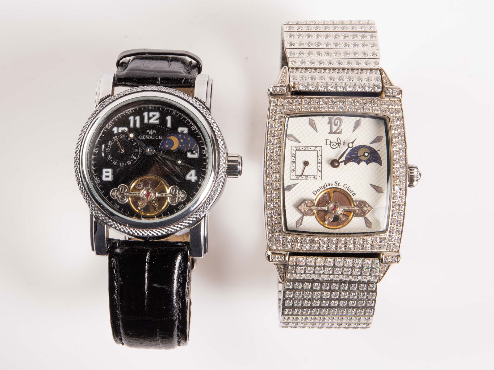 2 Concealed Erotic Automaton Watches, O.E. & DSt.G (1 of 12)