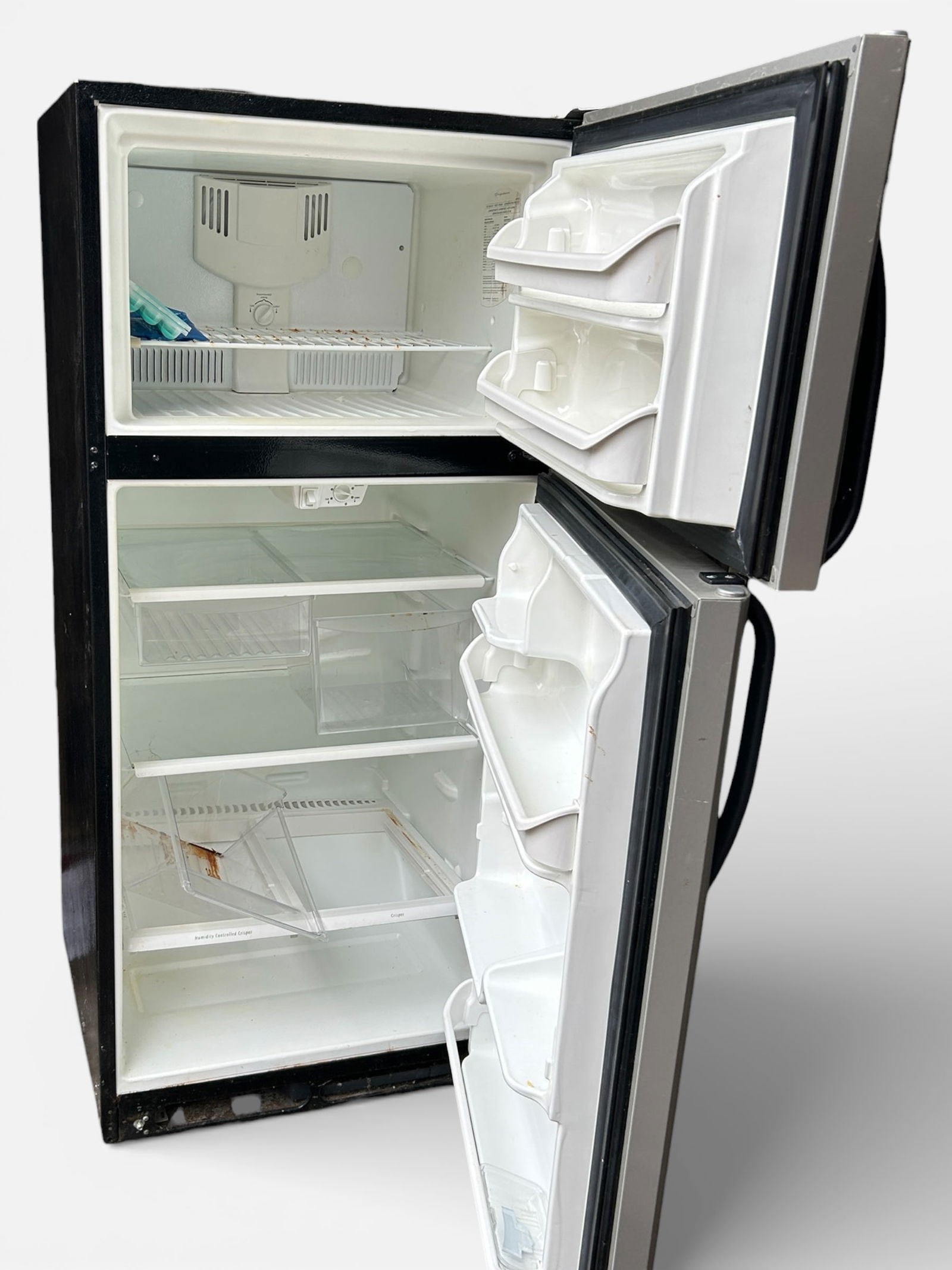 Frigidaire Stainless Steel Refrigerator. - 3