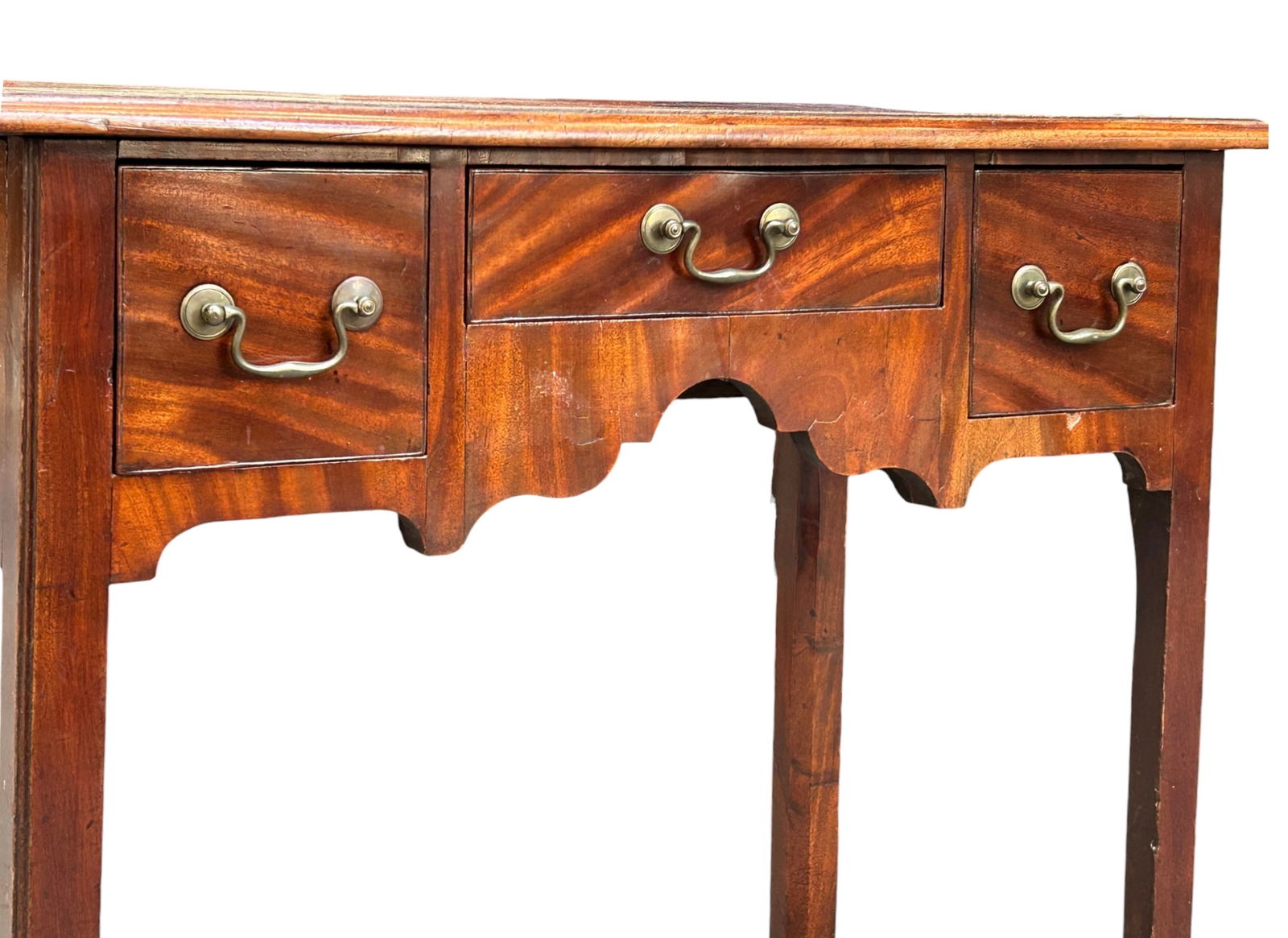 Georgian Style Walnut Lowboy. - 3