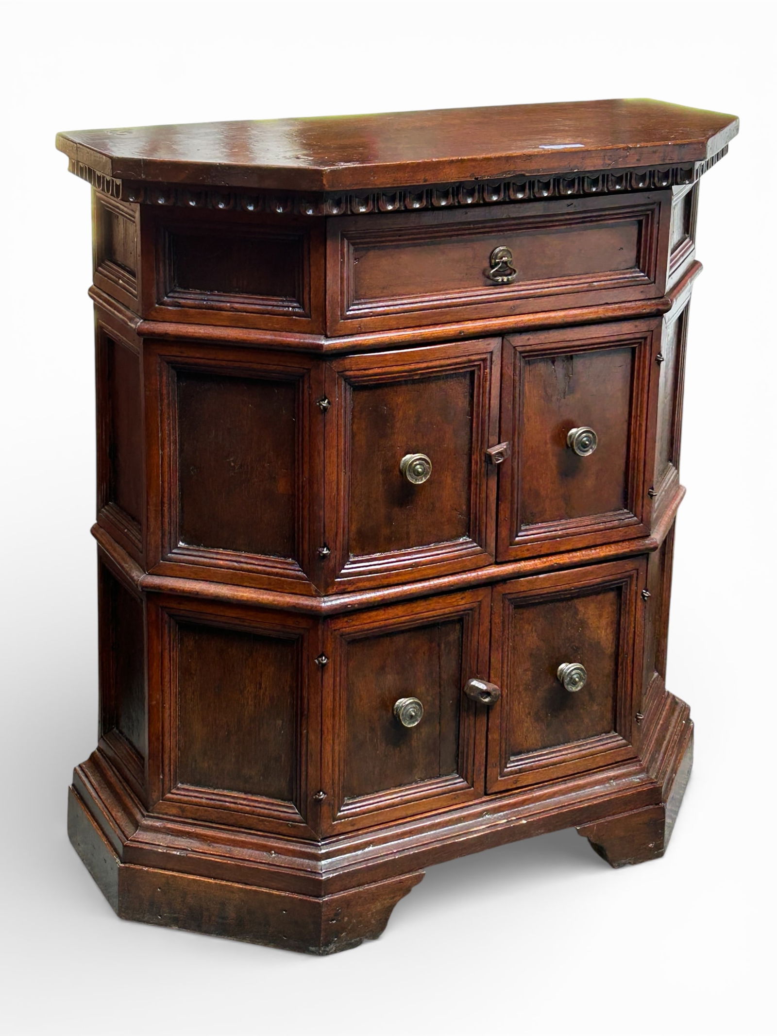 Antique Italian Baroque Style Cabinet. (1 of 7)