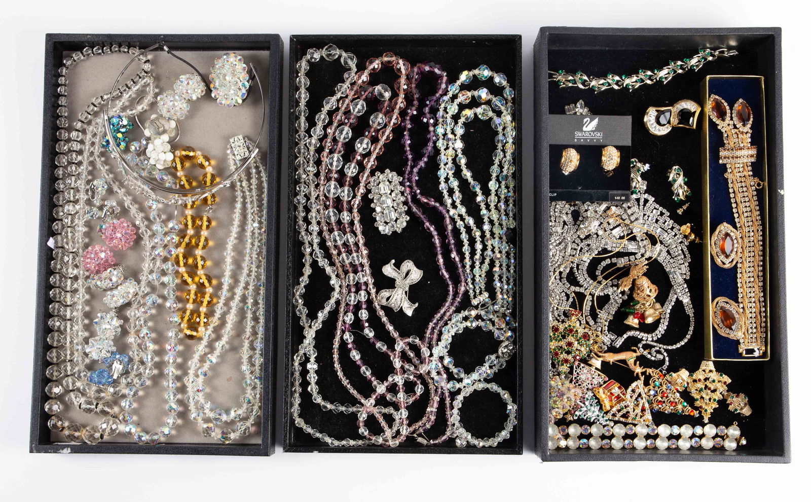 Costume Jewelry - Rhinestone, Borealis, Christmas. (1 of 13)