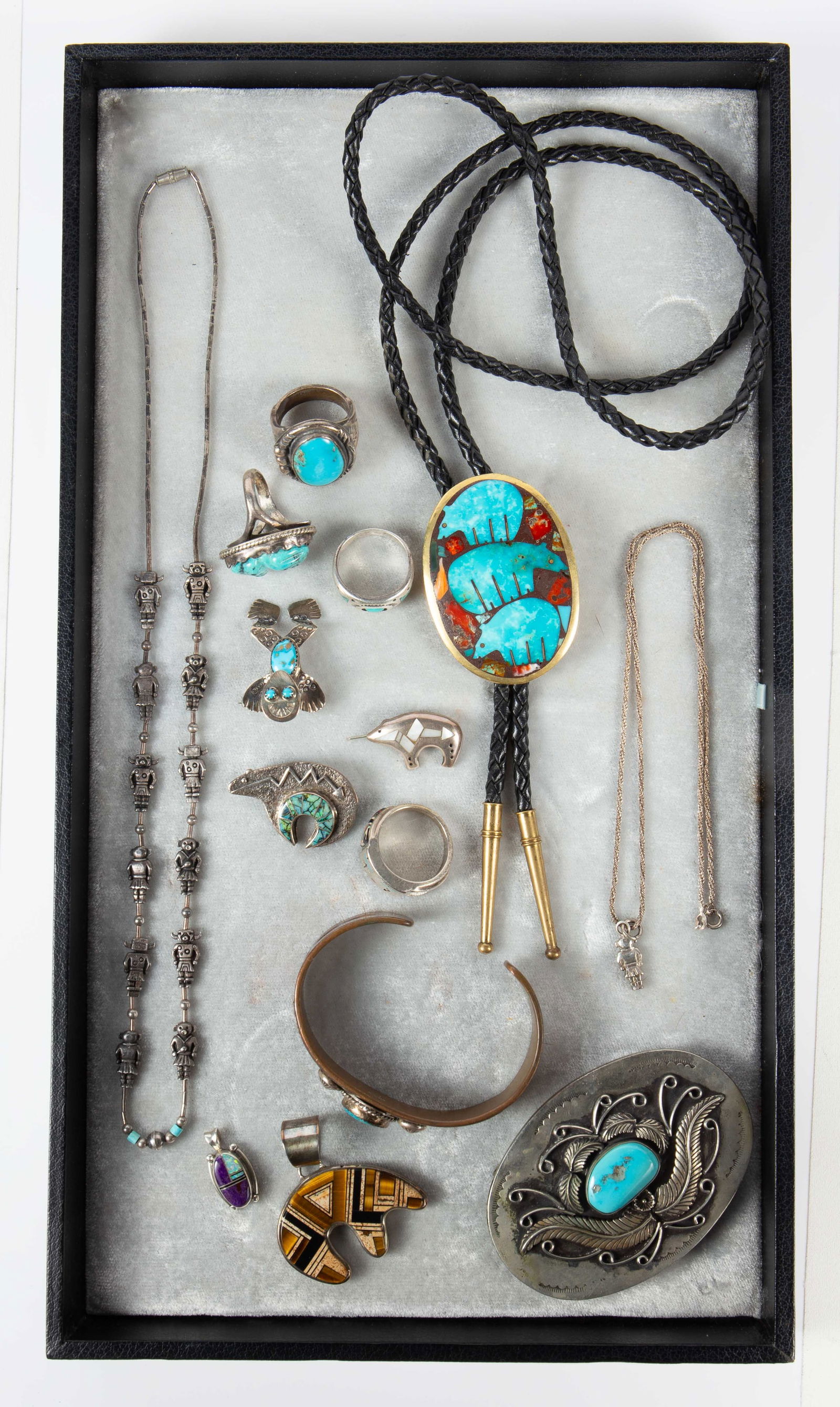 Native American 925 Jewelry, Benally, Kachina, Etc (1 of 13)