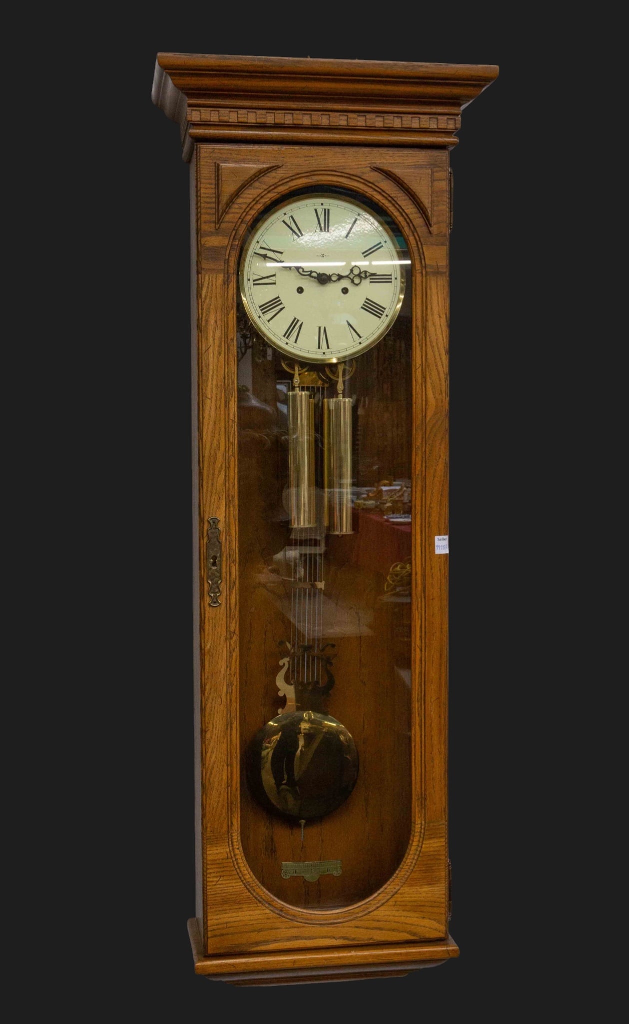 Howard Miller Strike Wall Clock. (1 of 5)