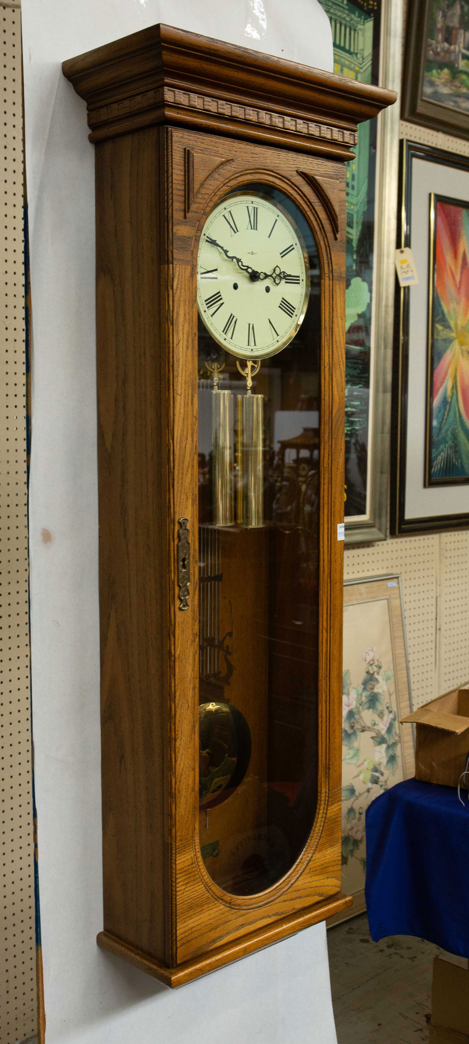 Howard Miller Strike Wall Clock. - 4