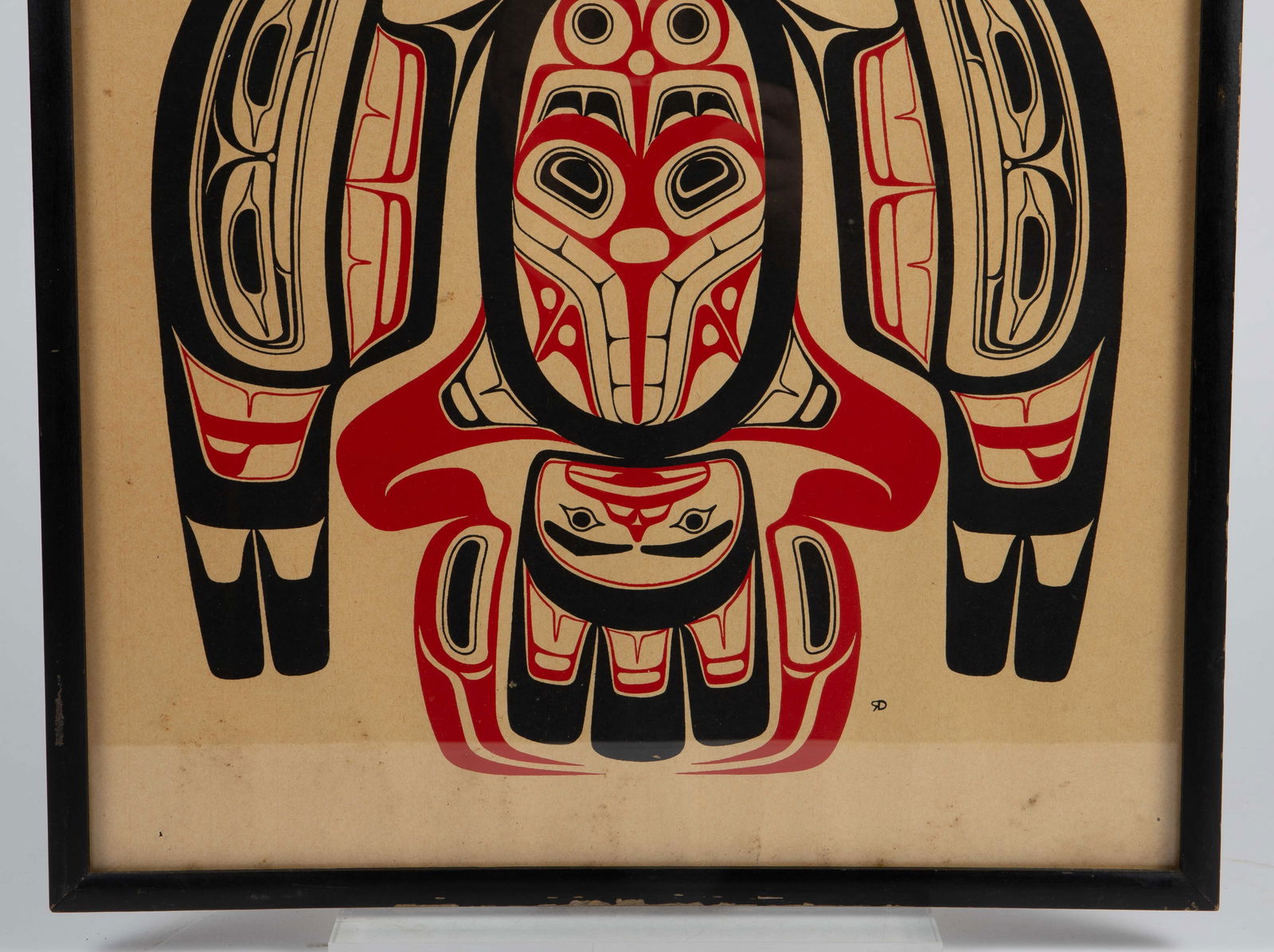 Robert Davidson Thunderbird Silkscreen, 1970. - 3