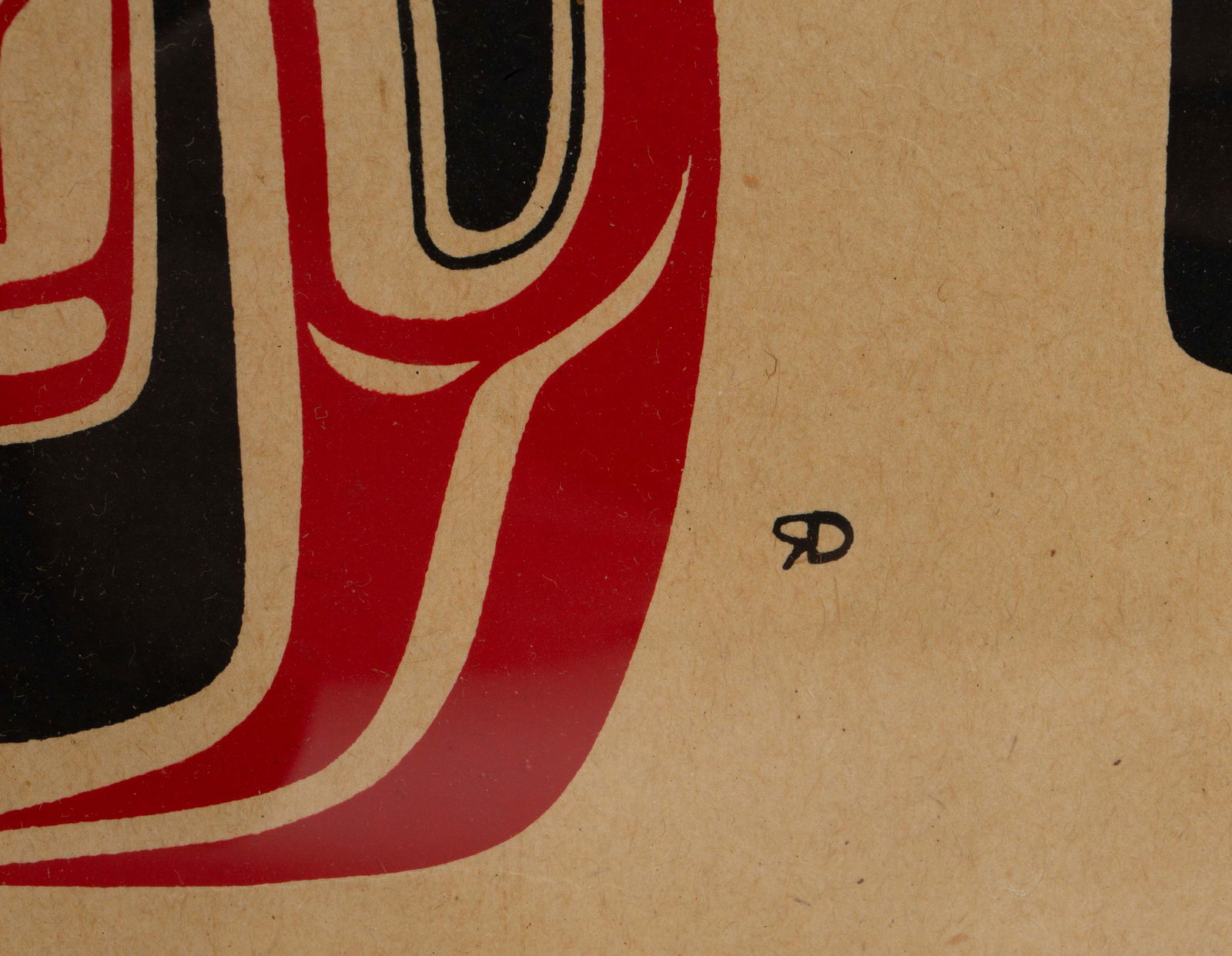 Robert Davidson Thunderbird Silkscreen, 1970. - 4