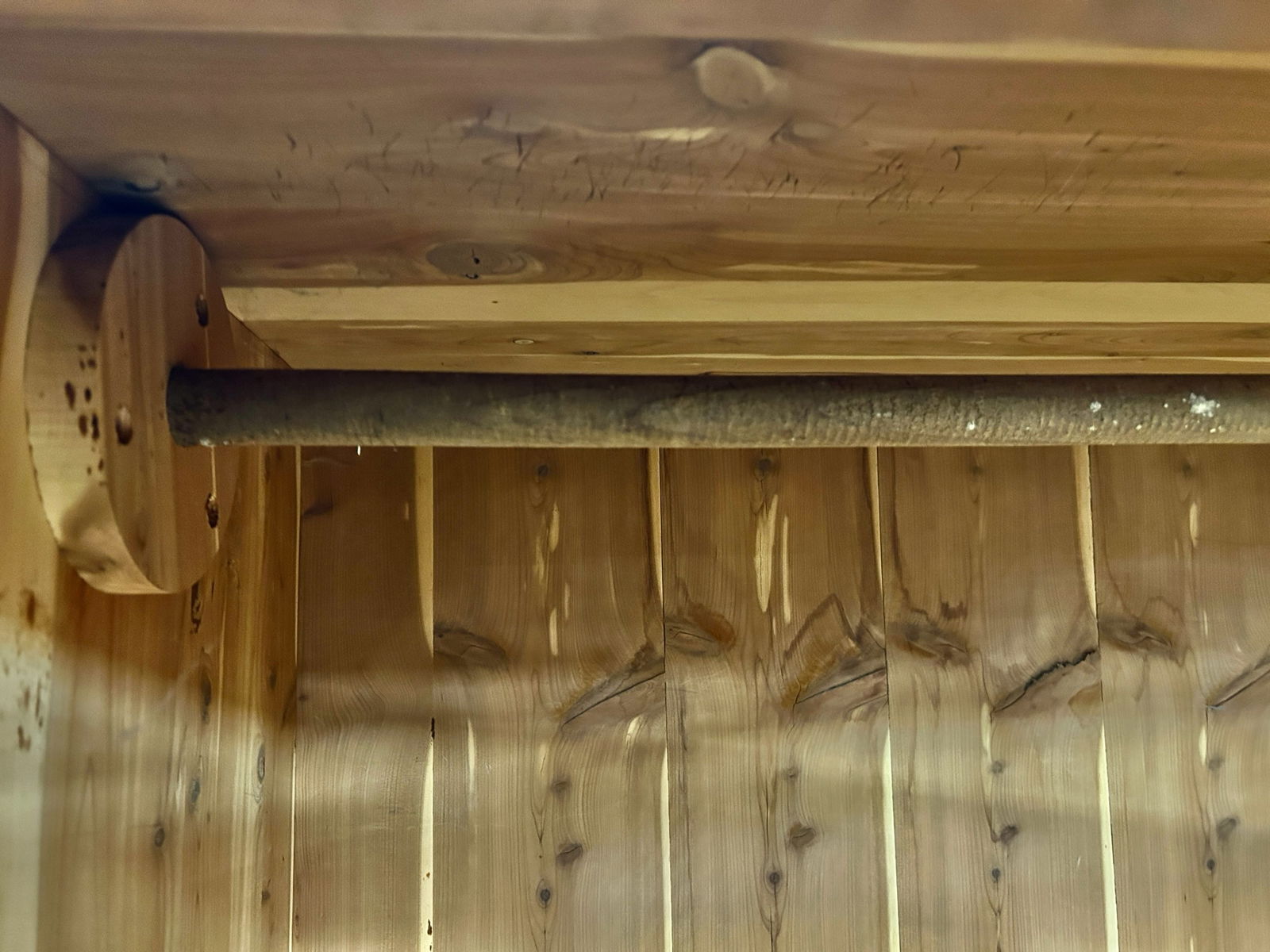 Vintage Pine Wardrobe. - 11