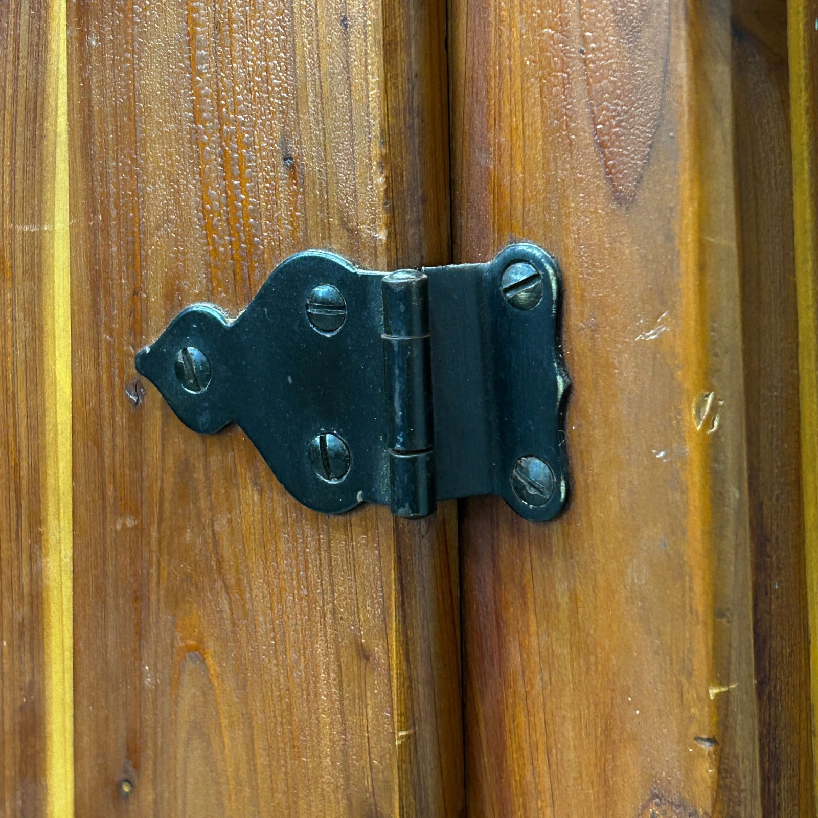 Vintage Pine Wardrobe. - 13