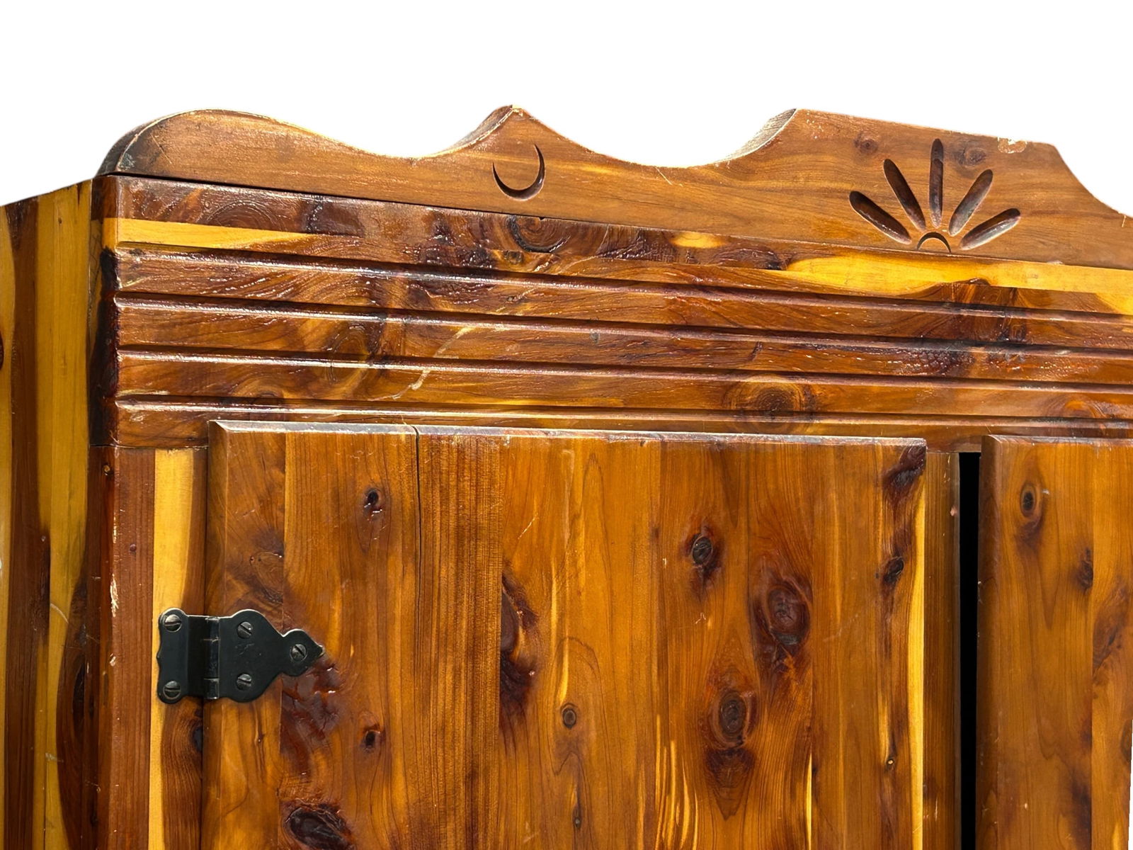 Vintage Pine Wardrobe. - 3