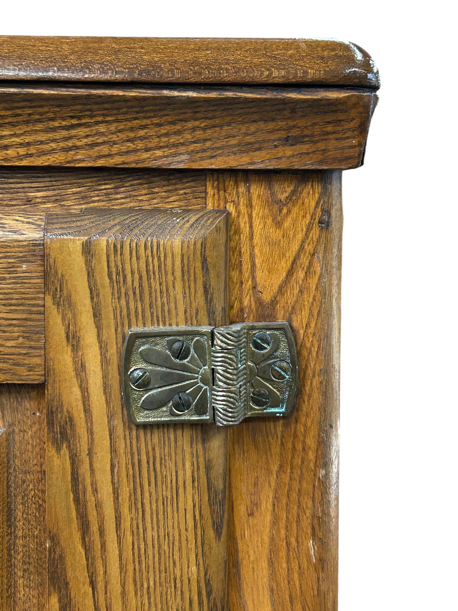 Antique Oak Ice Box. - 3