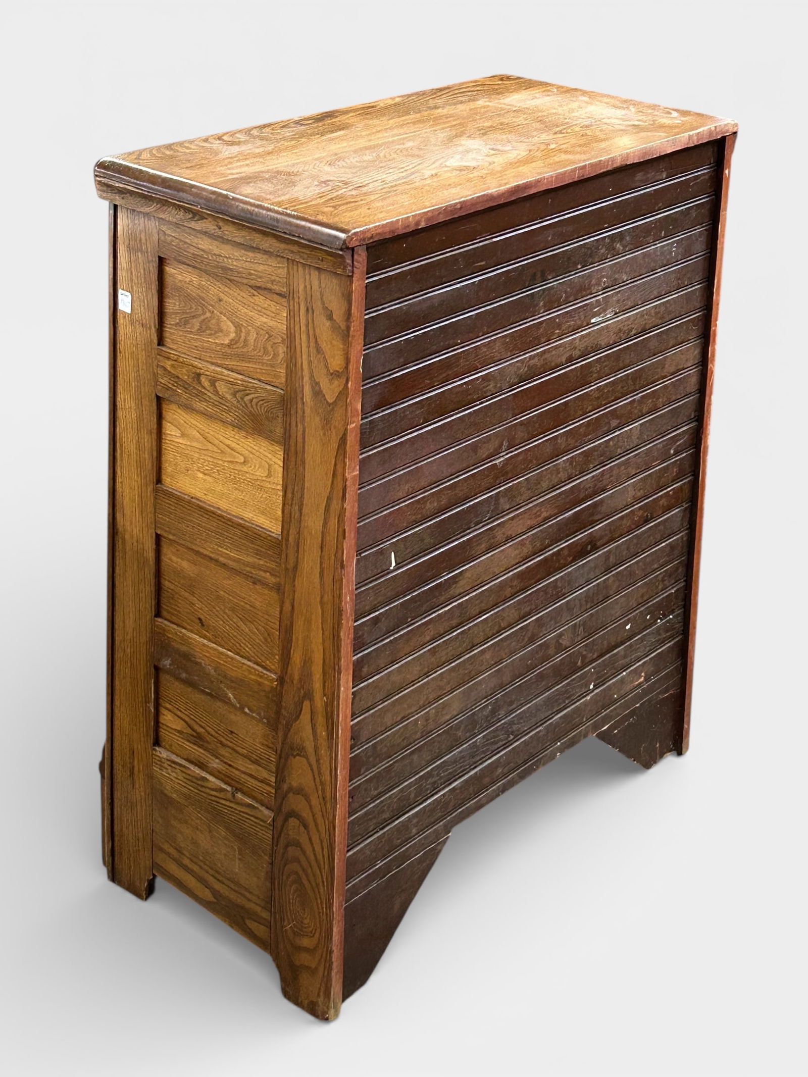 Antique Oak Ice Box. - 9