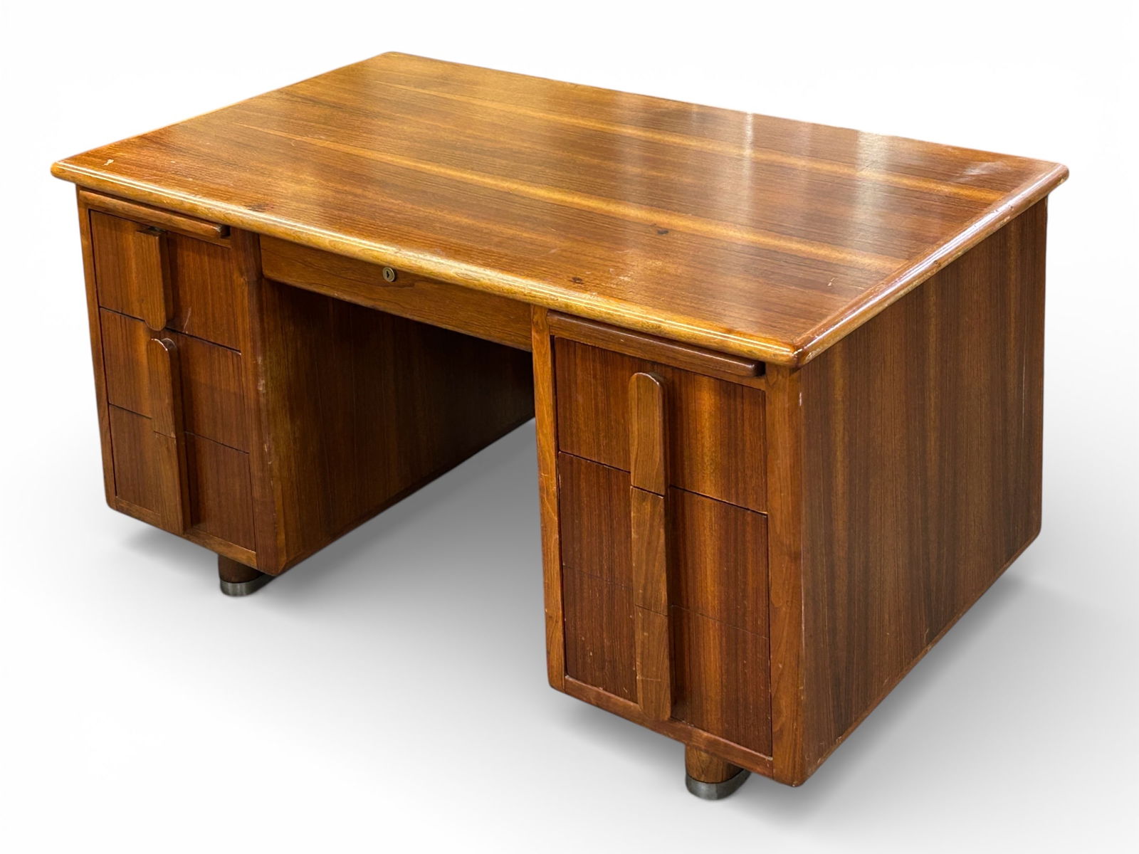 Art Deco Kneehole Desk - Hamilton Mfg. (1 of 14)