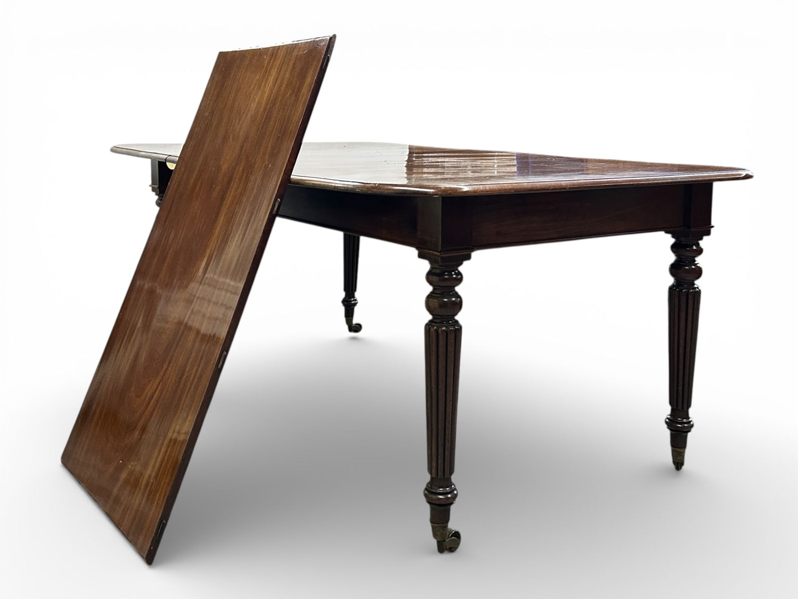 Early Walnut Dining Table. (1 of 8)