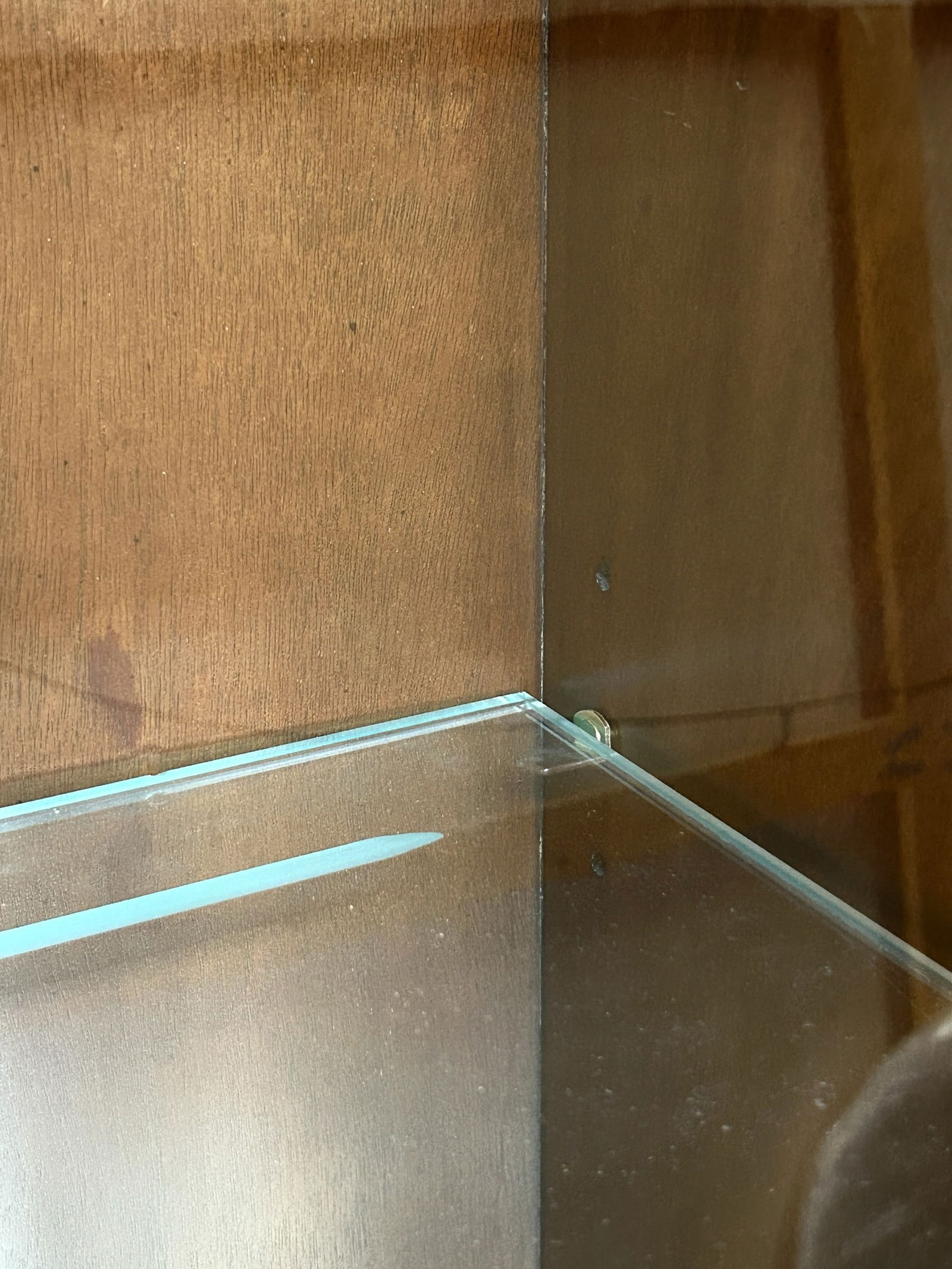 Drexel Heritage Mahogany Breakfront. - 5