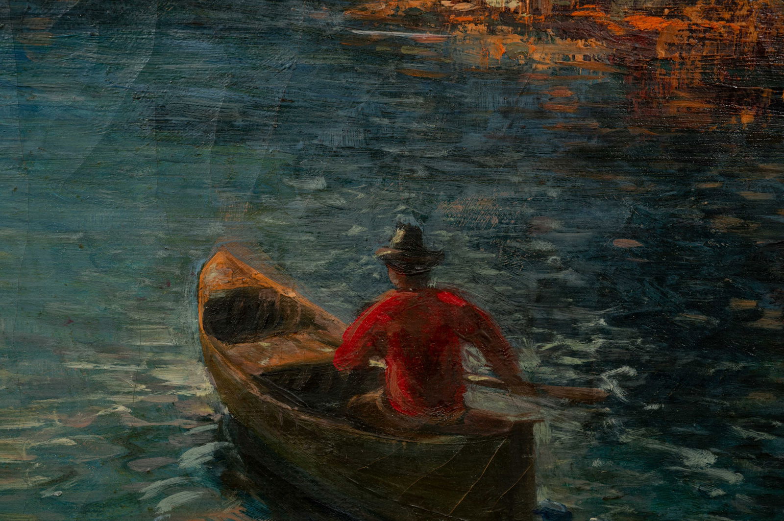 Large Mountainscape Painting, Unsigned. - 3