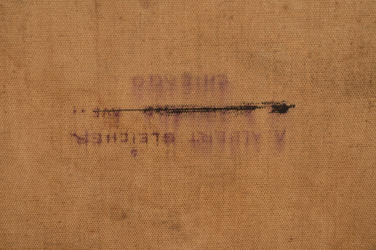 Large Mountainscape Painting, Unsigned. - 5