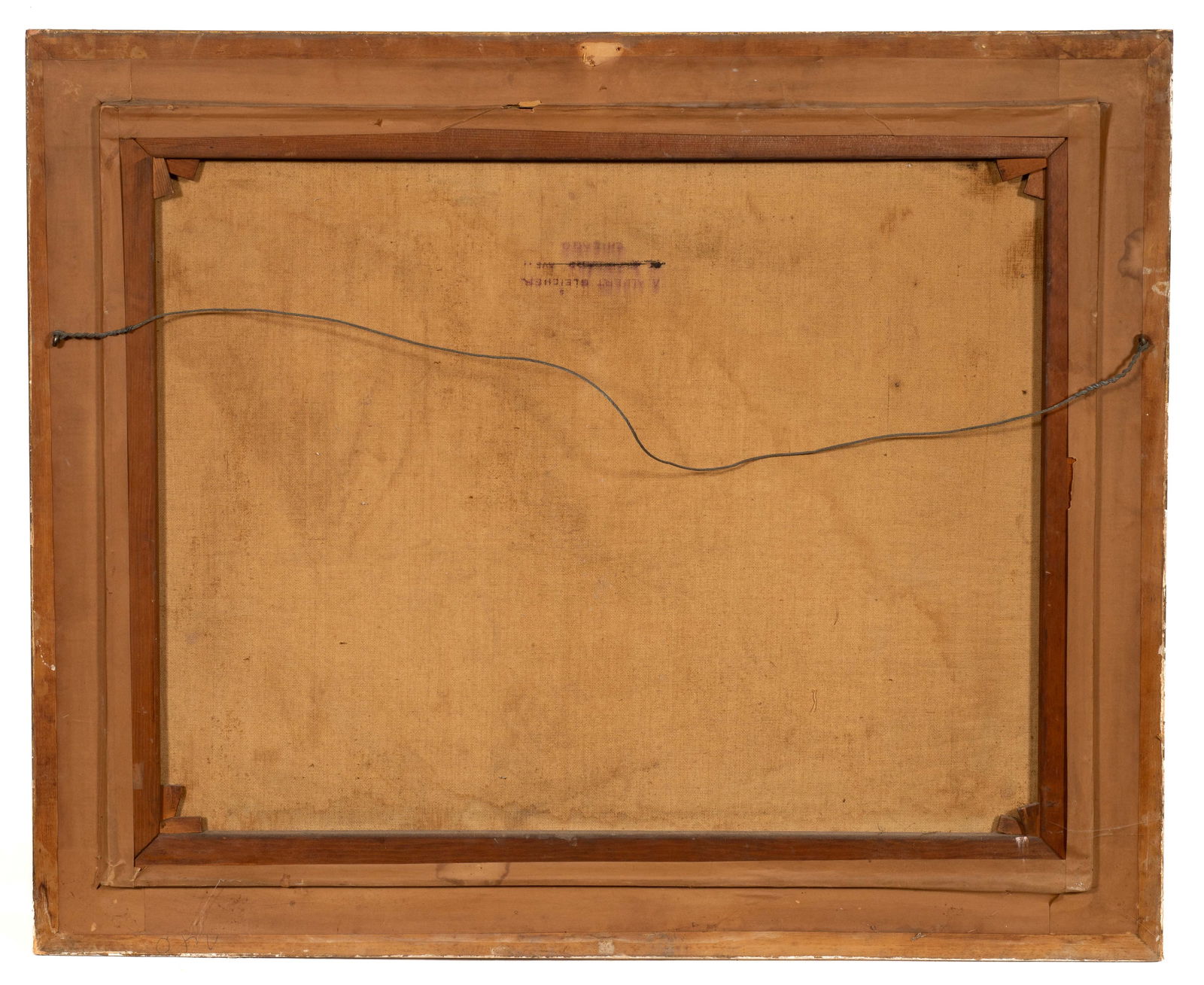 Large Mountainscape Painting, Unsigned. - 6