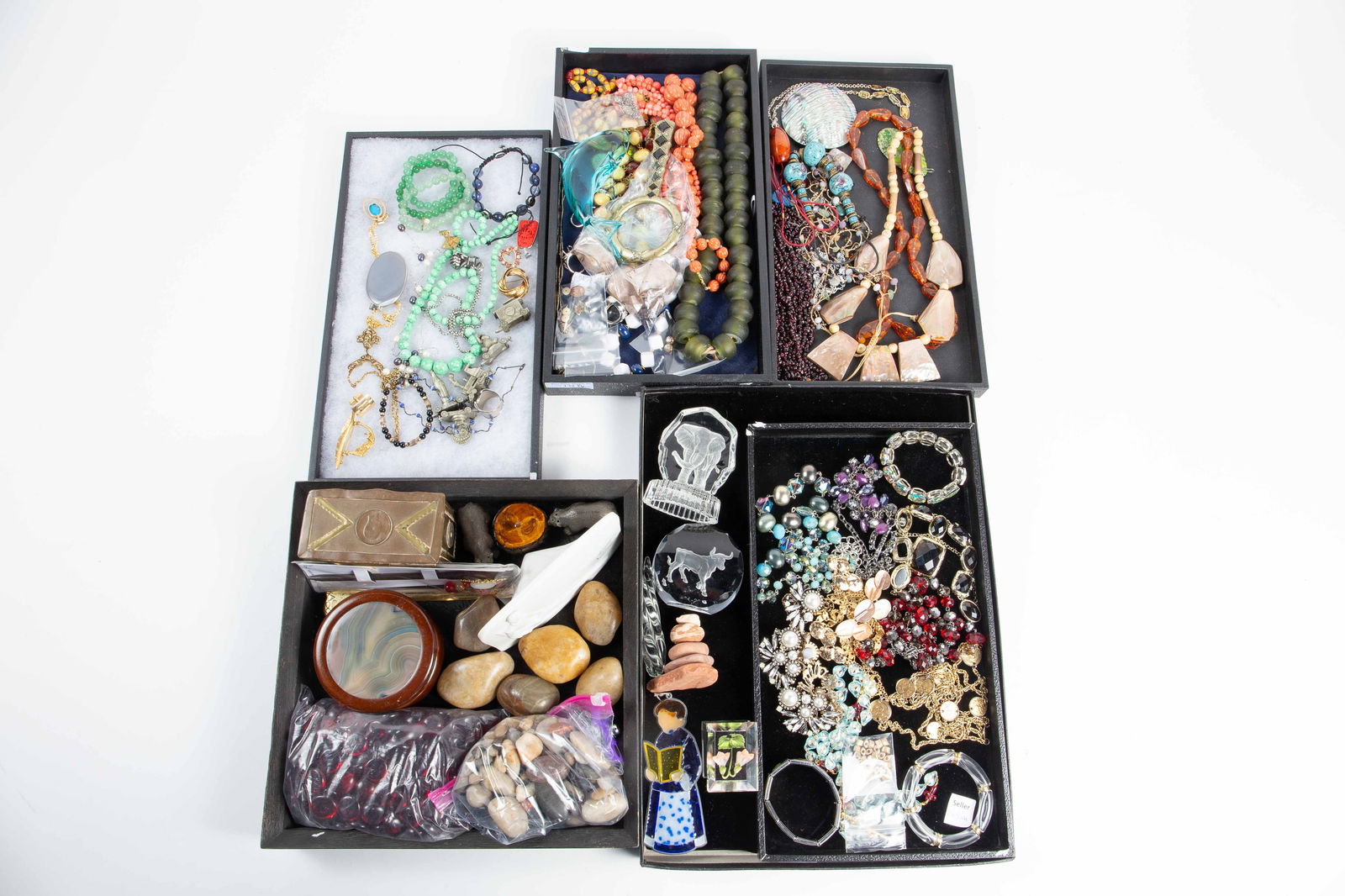Lot of Costume Jewelry - Brands, 925, More. (1 of 6)