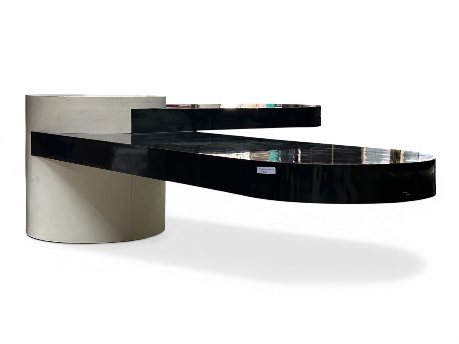 Post Modern Floating Formica Coffee Table. - 2