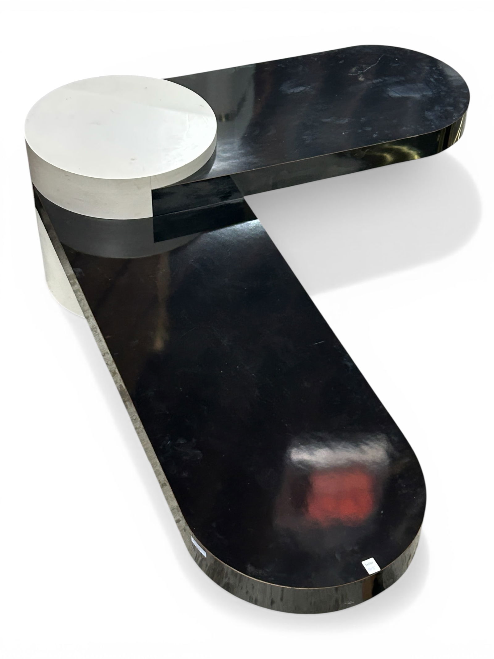 Post Modern Floating Formica Coffee Table. - 3