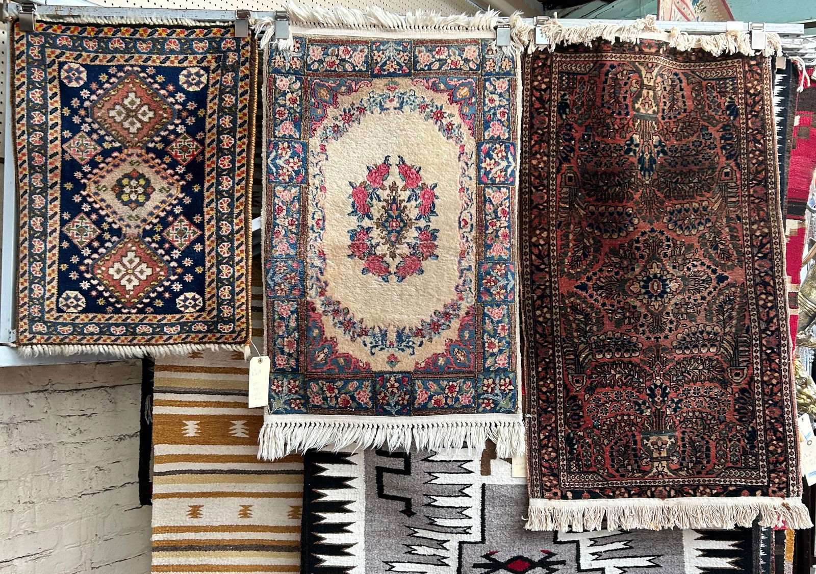 Lot of 3 Persian Rugs. (1 of 7)