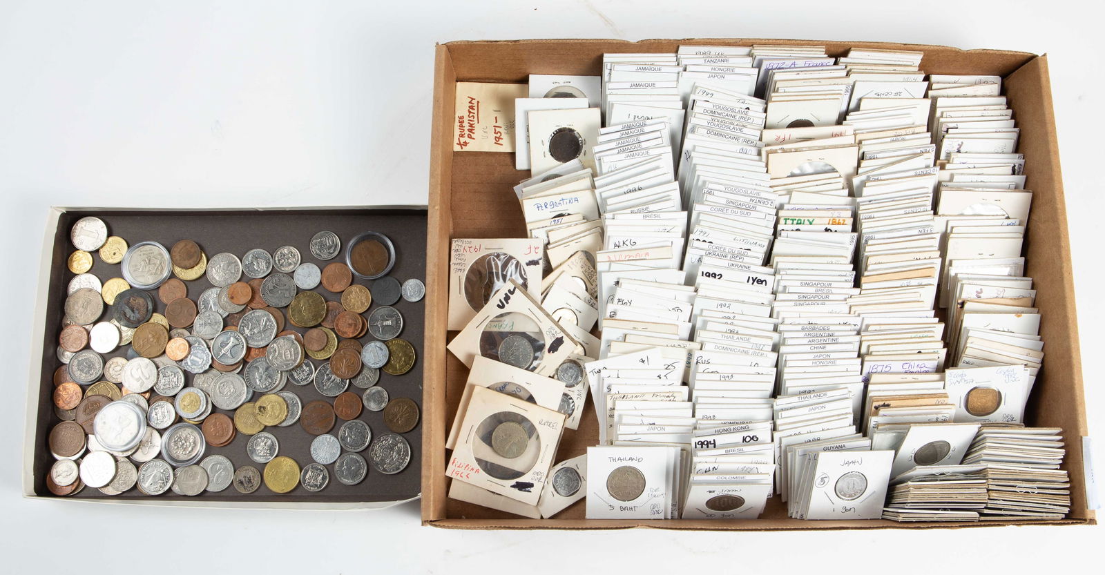 Over 500 Antique & Vintage International Coins. (1 of 2)