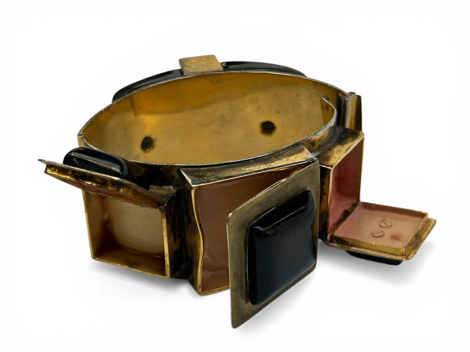 Lot: Seth Thomas Clock, MOP Opera Glasses, etc. - 10