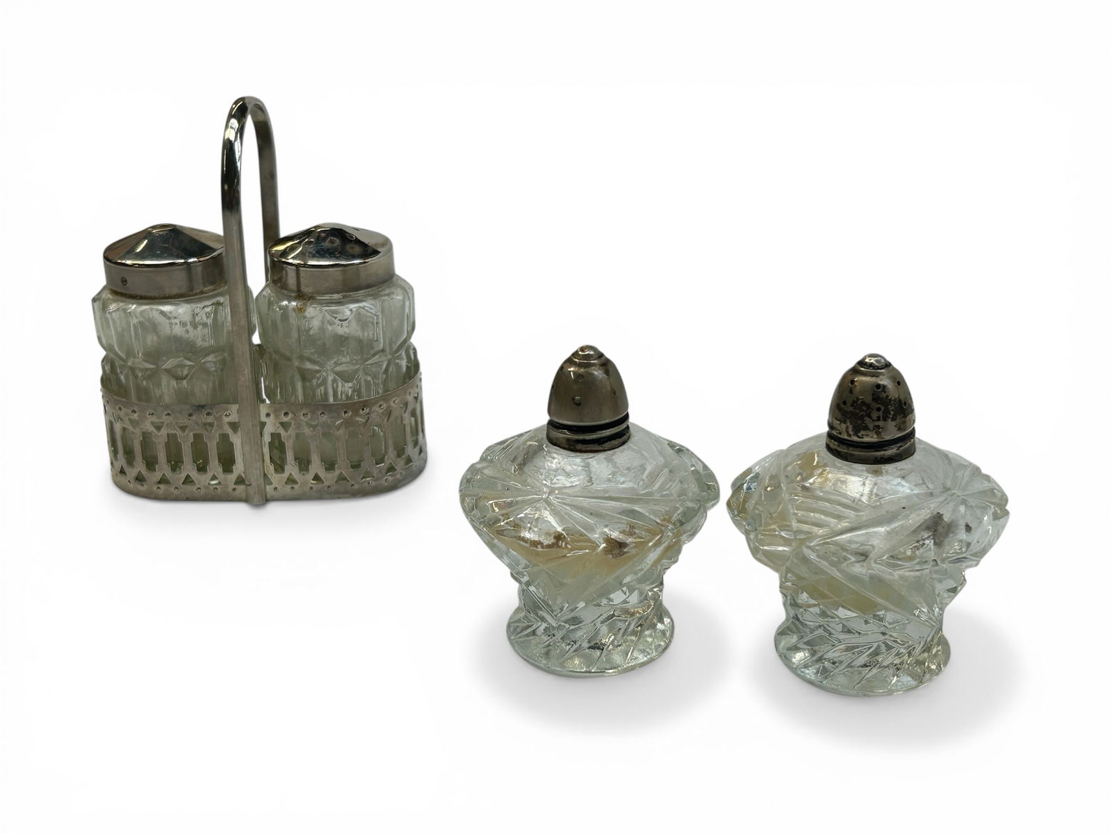 Lot: Seth Thomas Clock, MOP Opera Glasses, etc. - 5