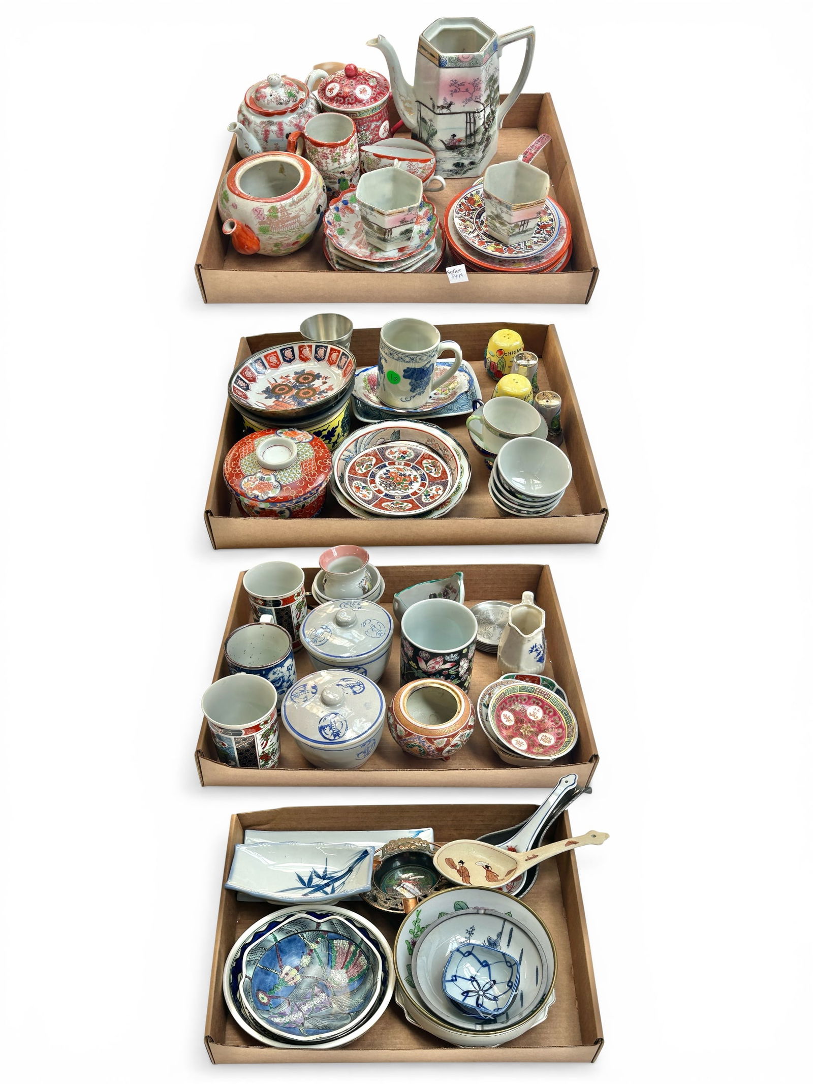 Lot of Mostly Asian Dishes & Decor. (1 of 15)