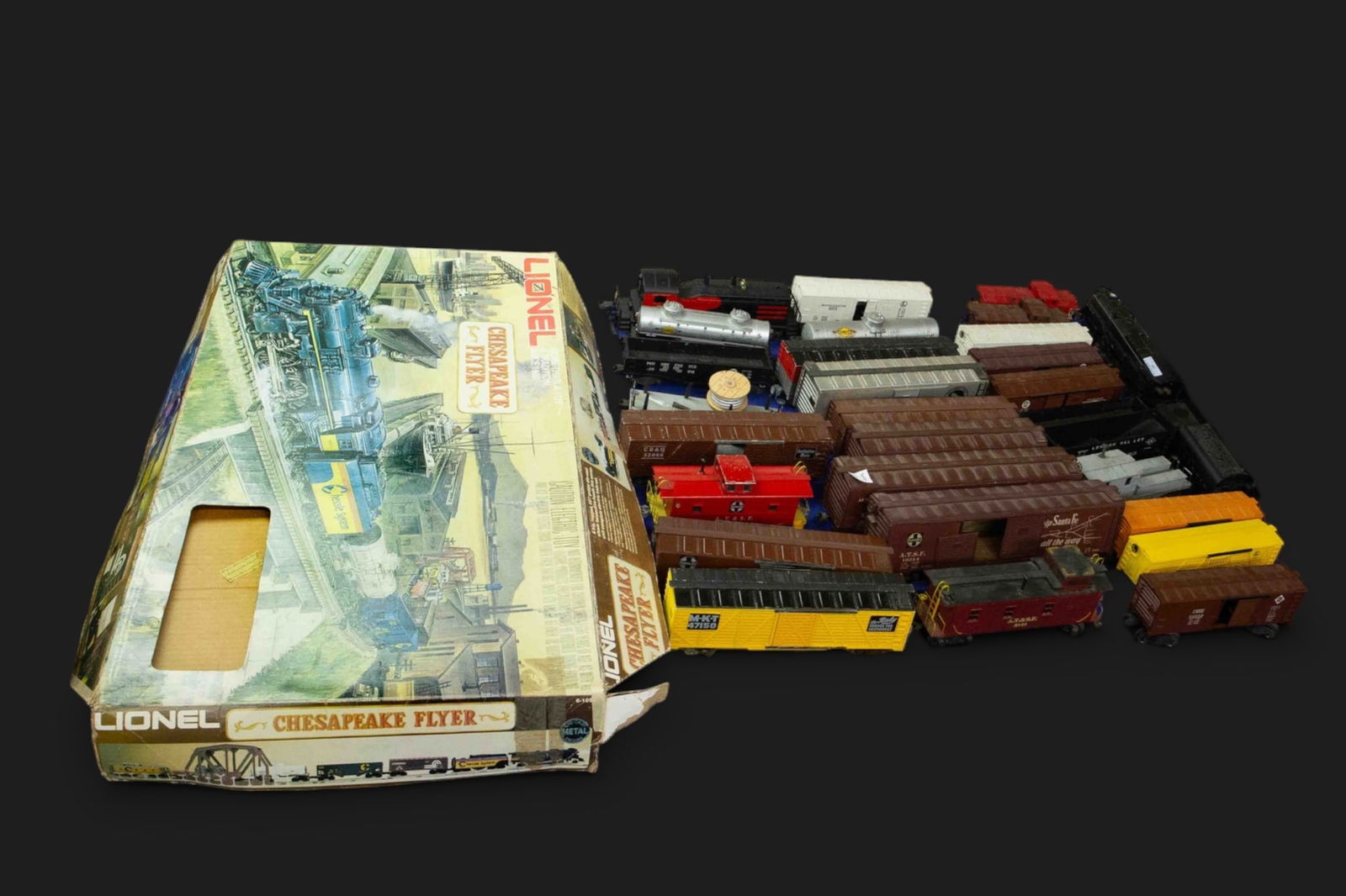 Lot Vintage Trains - Engines, Switcher, Die-Cast. (1 of 9)