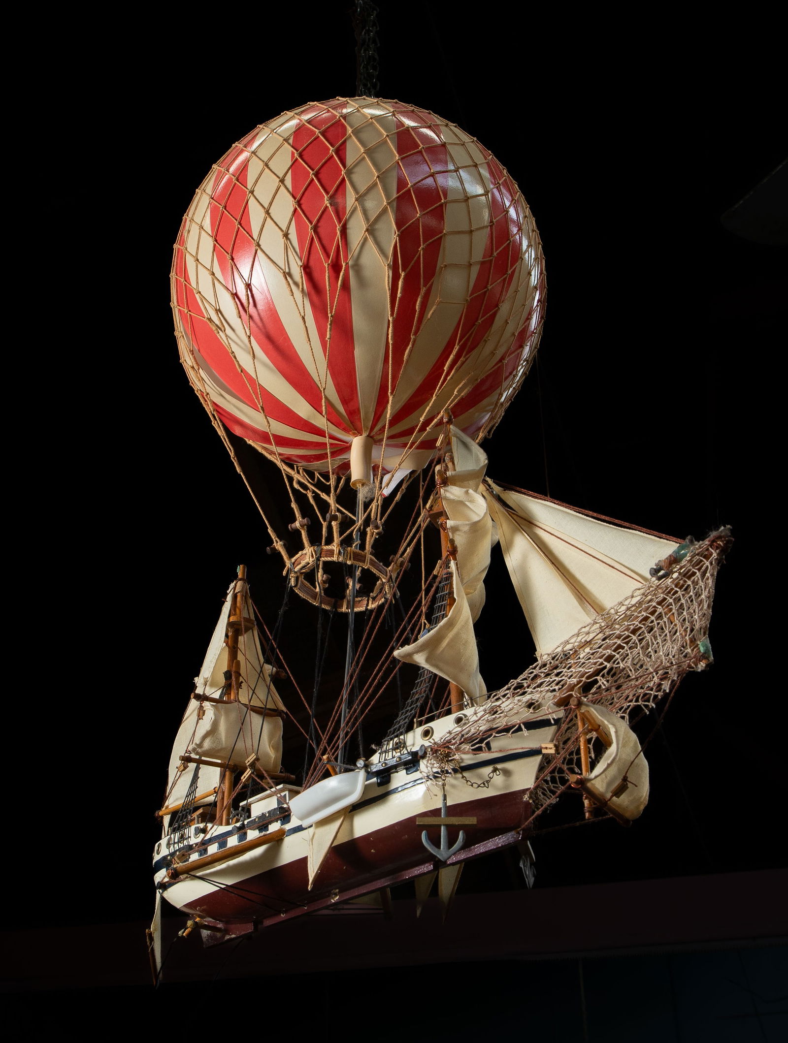 Authentic Models Hot Air Balloon w/ Sail Ship. (1 of 8)