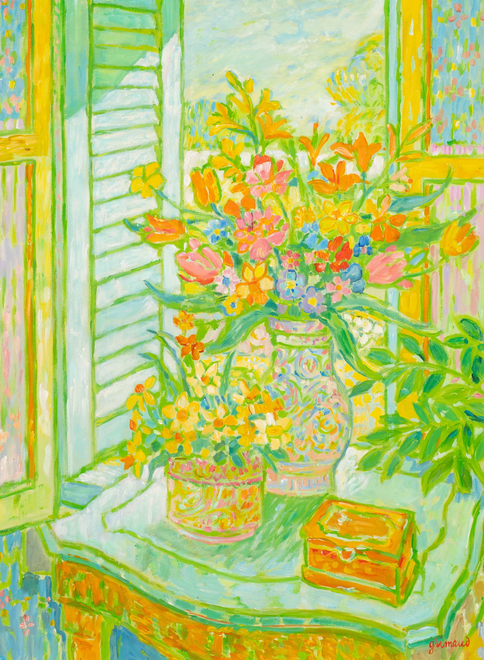 Impressionist Still Life by William Grimaud. (1 of 5)