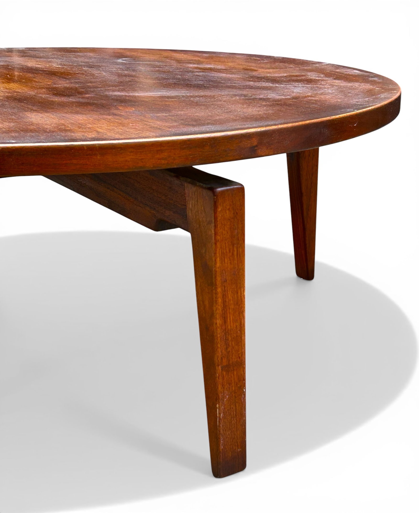 Jens Risom Lazy Susan Coffee Table. - 4