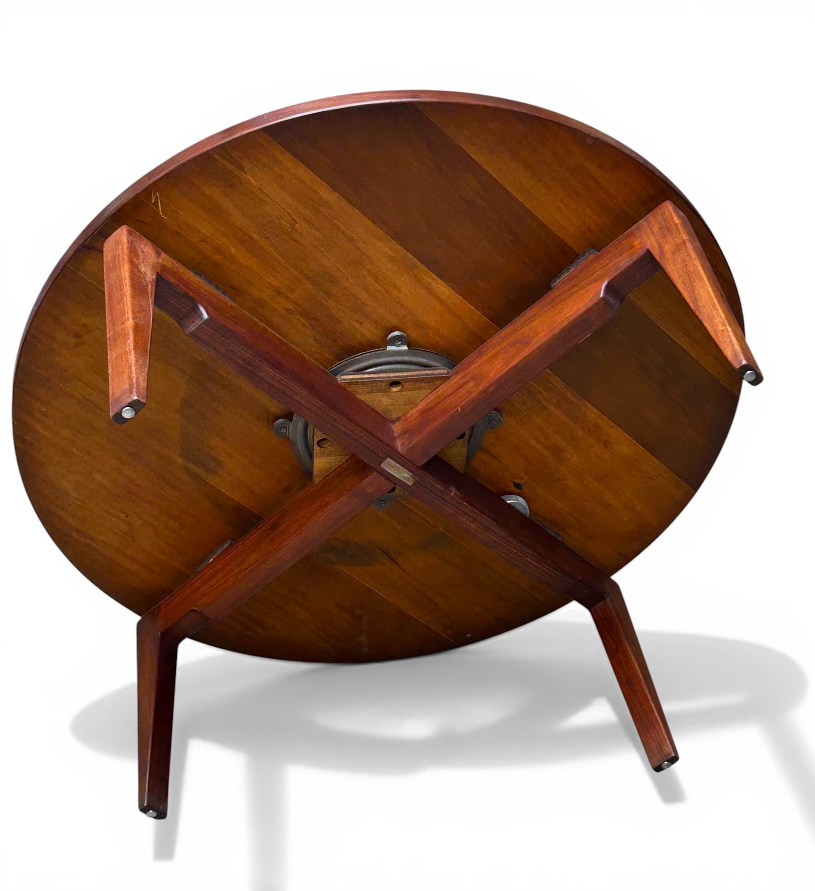 Jens Risom Lazy Susan Coffee Table. - 6