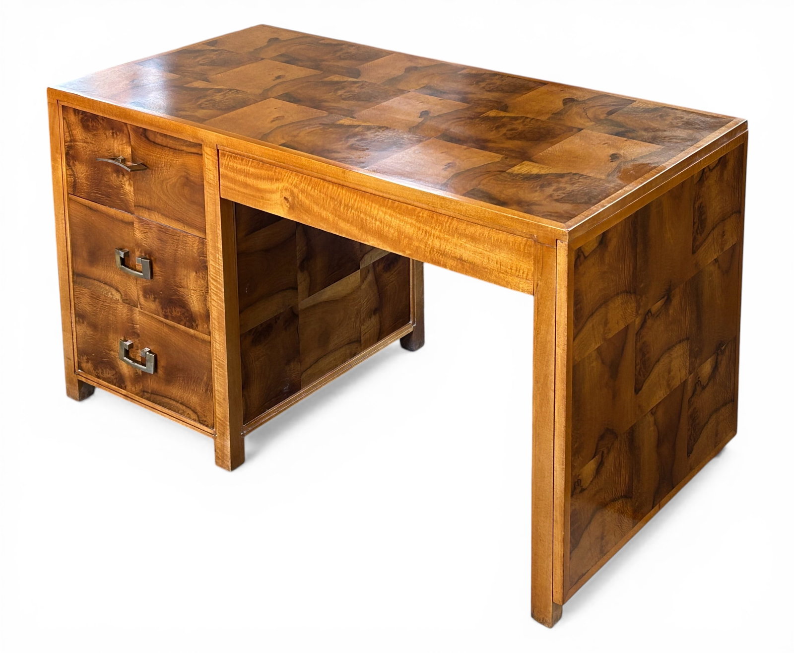 Ray See for See Mar Extendable Burled Wood Desk. (1 of 15)